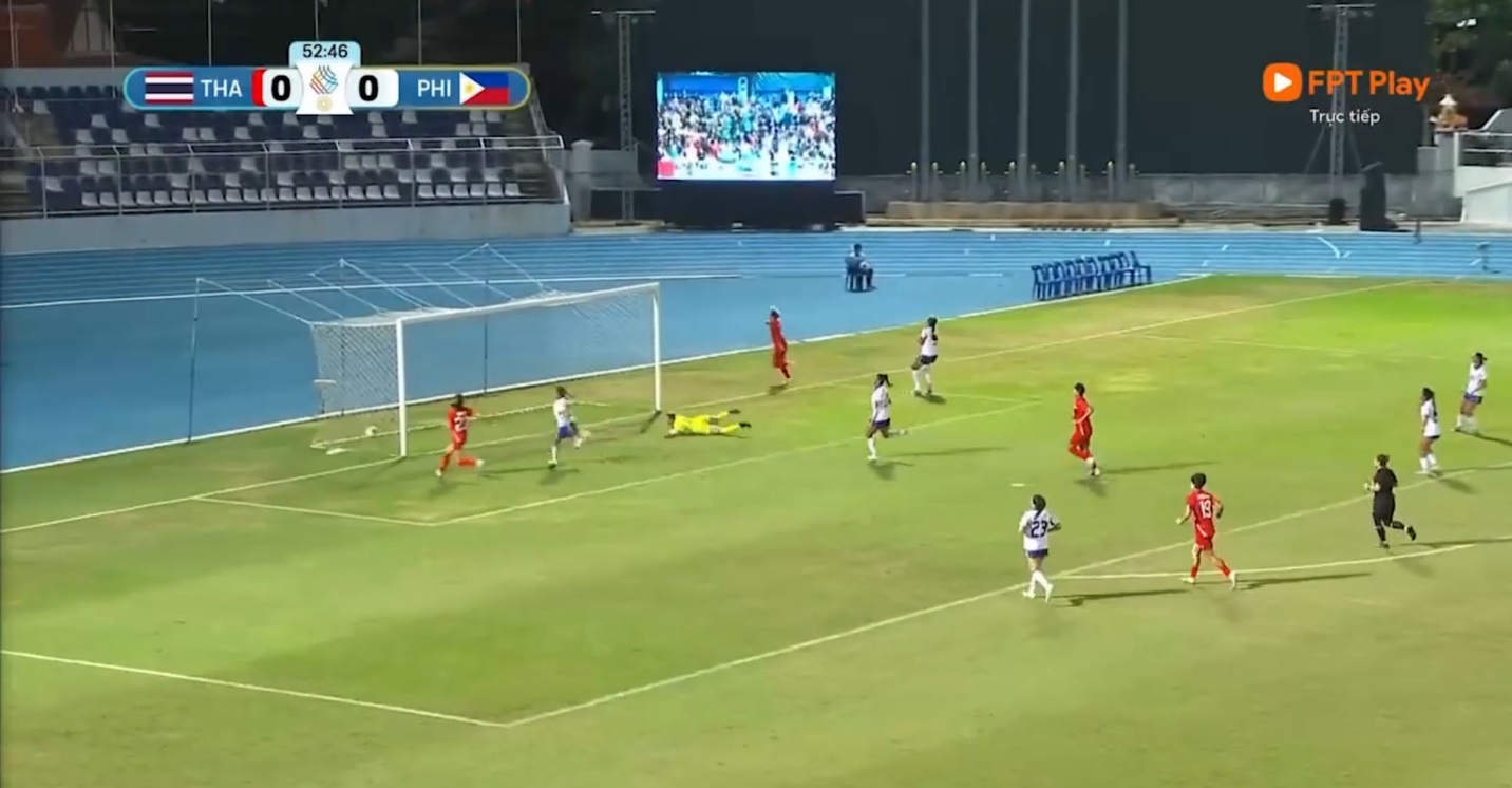 Loại Thái Lan ở loạt luân lưu, tuyển nữ Philippines vào chung kết SEA Games 33- Ảnh 1. Loại Thái Lan ở loạt luân lưu, tuyển nữ Philippines vào chung kết SEA Games 33- Ảnh 1.