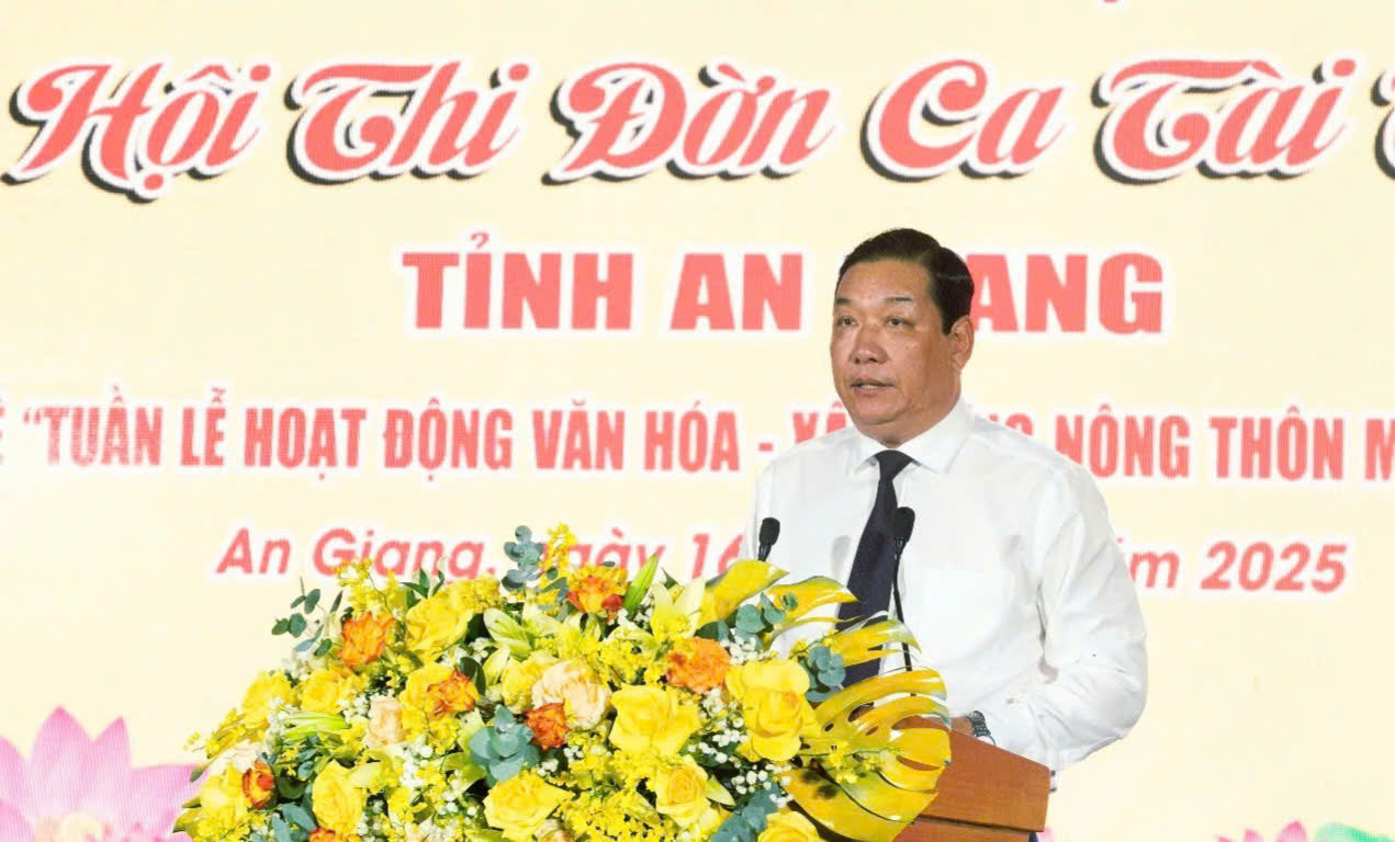 Khai mạc hội thi Đờn ca tài tử An Giang năm 2025- Ảnh 2. Khai mạc hội thi Đờn ca tài tử An Giang năm 2025- Ảnh 2.