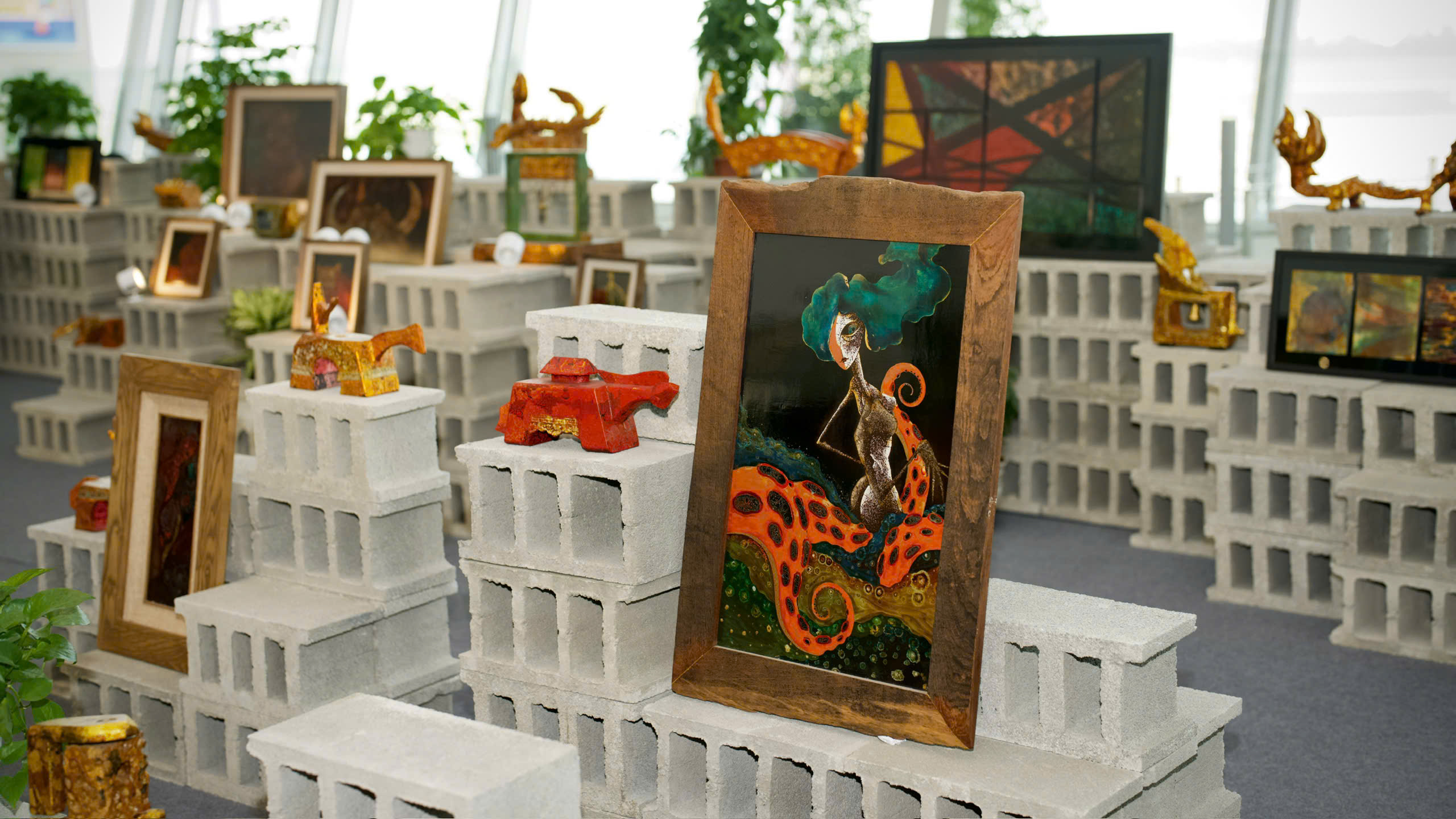 "Chạm" vào văn hóa Việt ngay tại nhà ga quốc tế Nội Bài- Ảnh 4. "Chạm" vào văn hóa Việt ngay tại nhà ga quốc tế Nội Bài- Ảnh 4.