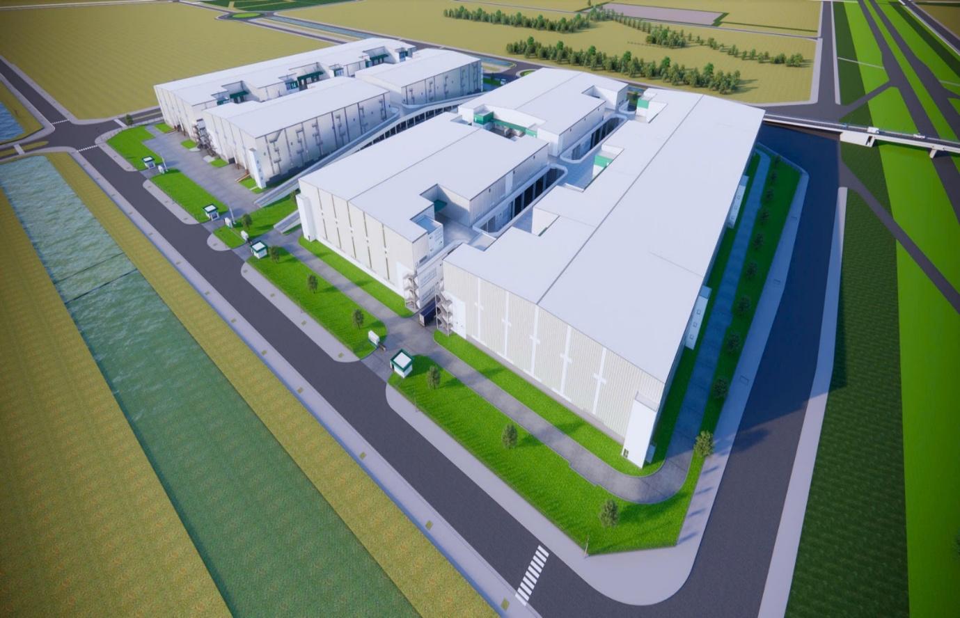 No.1 Sai Gon - 15 năm dựng xây giá trị, vững nền công nghiệp Việt Nam- Ảnh 2. A large building with many buildings AI-generated content may be incorrect.