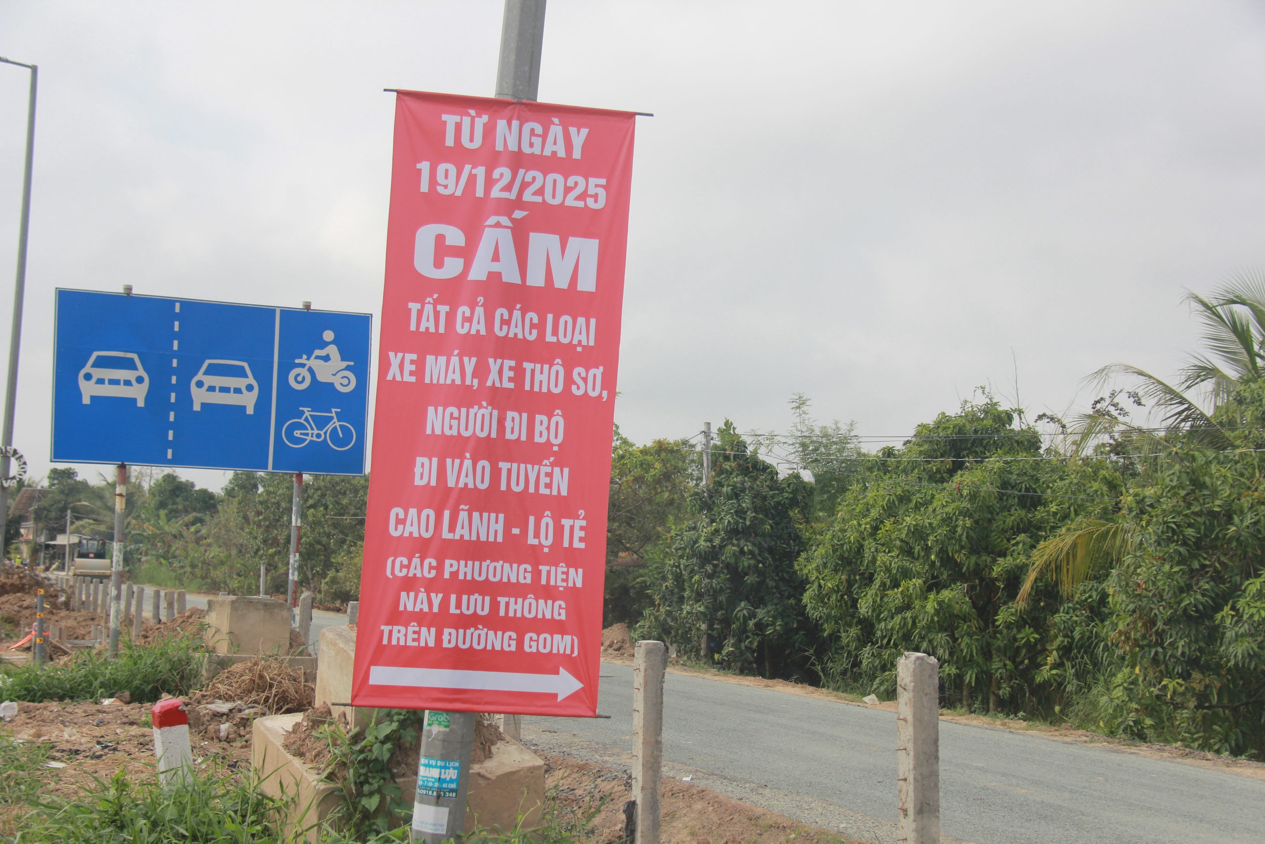 Cận cảnh nút giao Lộ Tẻ kết nối Đồng Tháp - An Giang - Cần Thơ- Ảnh 7. Cận cảnh nút giao Lộ Tẻ kết nối Đồng Tháp - An Giang - Cần Thơ- Ảnh 7.