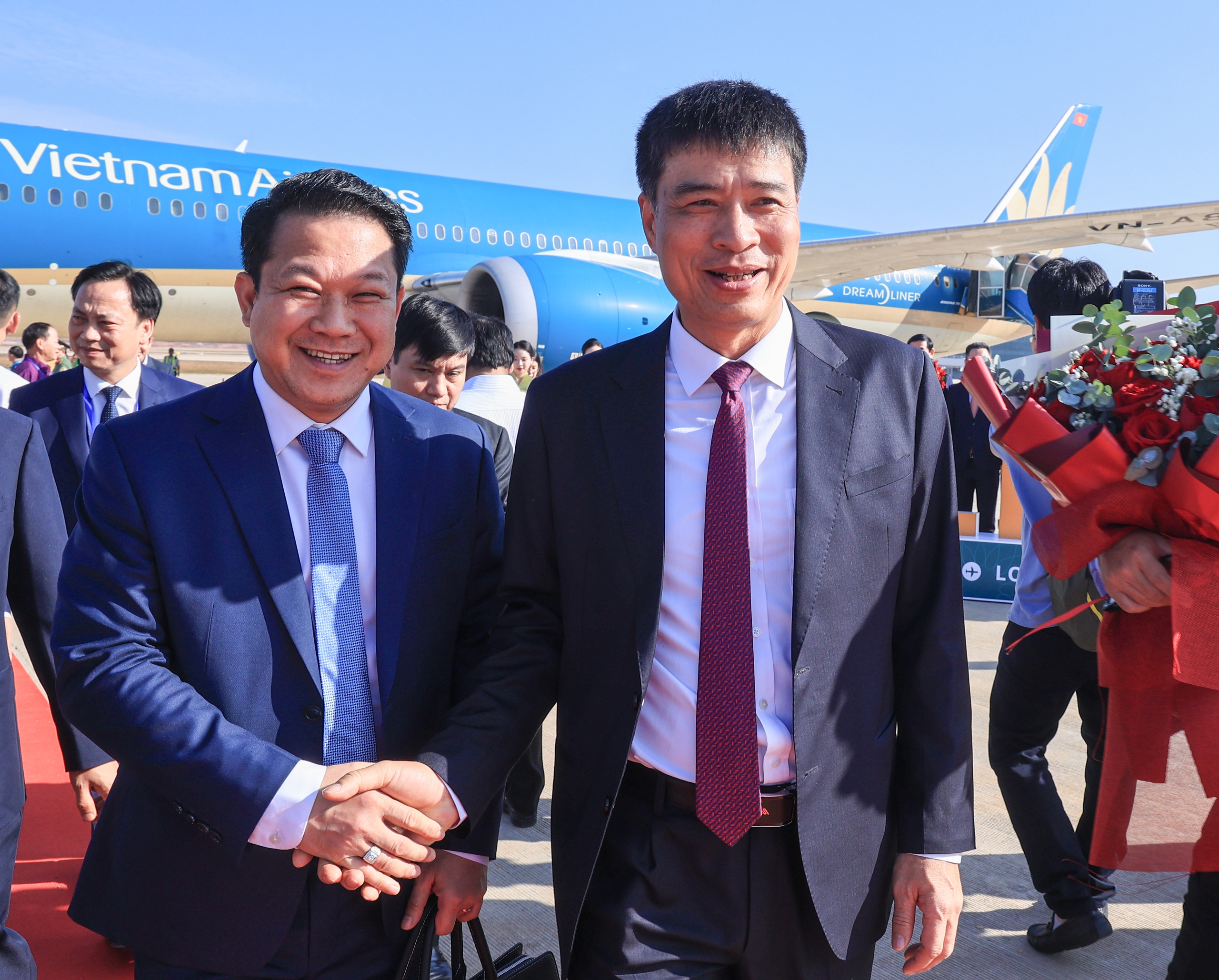 H&agrave;nh tr&igrave;nh đặc biệt của chuyến bay khai trương s&acirc;n bay Long Th&agrave;nh- Ảnh 11.