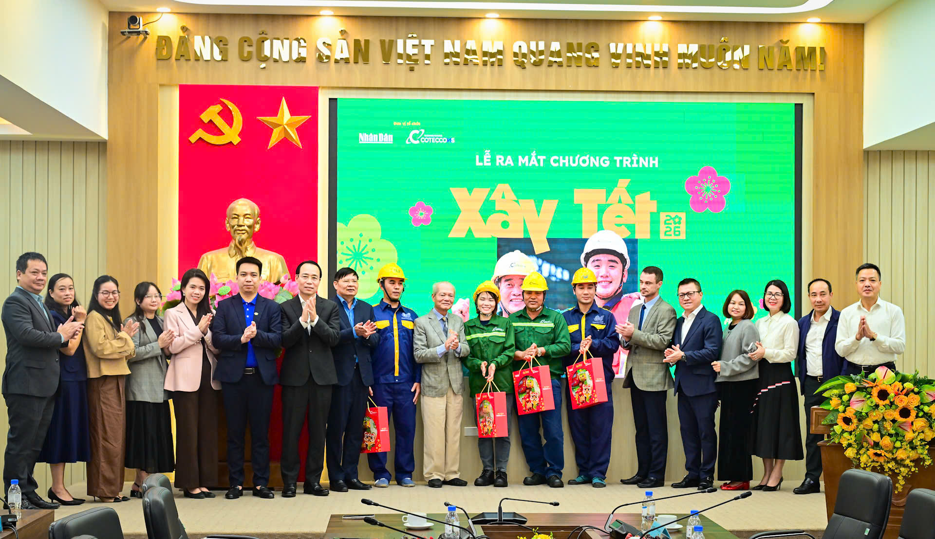 Chương tr&igrave;nh "X&acirc;y Tết 2026" sẽ trao tặng 30.500 phần qu&agrave; Tết cho c&ocirc;ng nh&acirc;n- Ảnh 1.