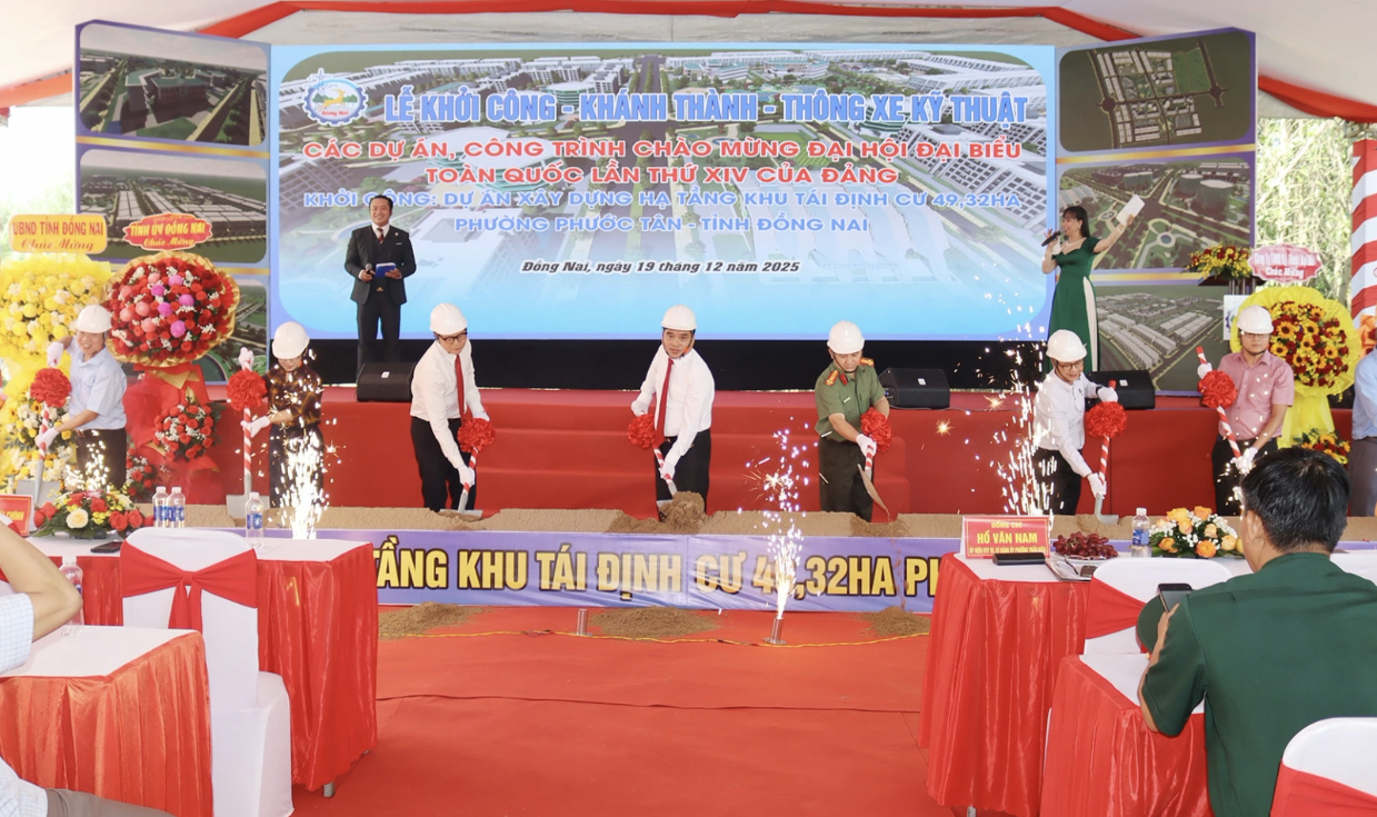 Loạt dự án nhà ở - tái định cư khởi công, cung cấp hàng ngàn chỗ ở cho người dân Đồng Nai- Ảnh 2.