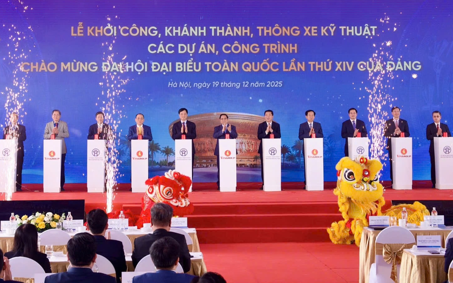 Trực tiếp: Lễ khởi c&ocirc;ng, kh&aacute;nh th&agrave;nh c&aacute;c dự &aacute;n, c&ocirc;ng tr&igrave;nh ch&agrave;o mừng Đại hội XIV của Đảng