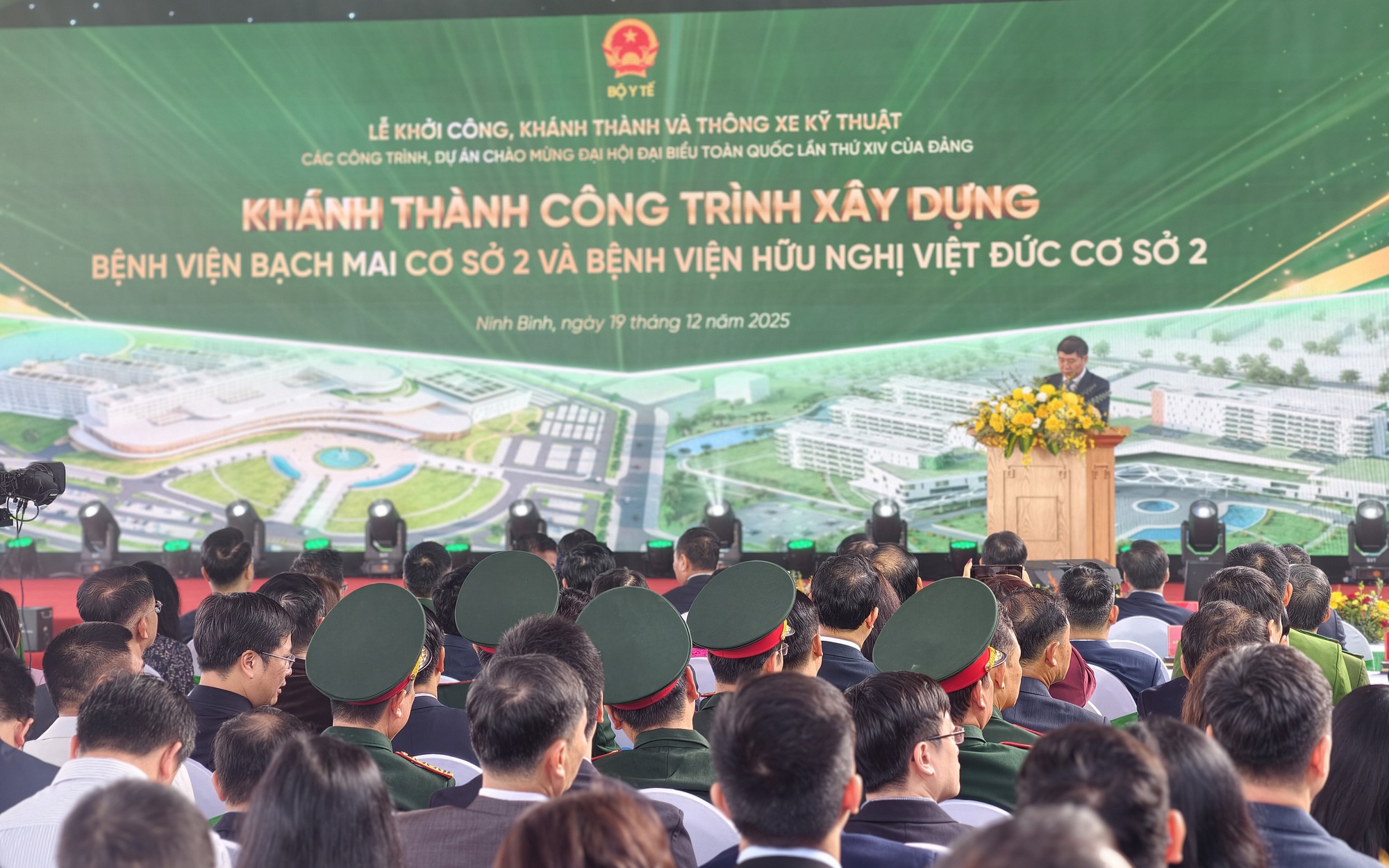 Kh&aacute;nh th&agrave;nh cơ sở 2 của hai bệnh viện lớn Bạch Mai v&agrave; Hữu nghị Việt Đức