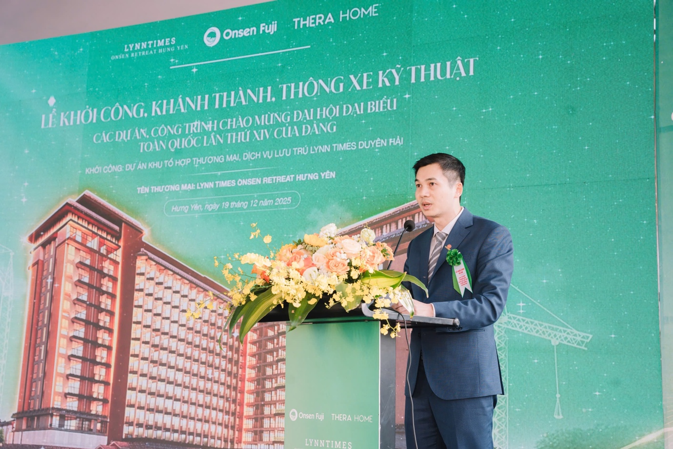 Tập đoàn Onsen Fuji phối hợp khởi công Lynn Times Onsen Retreat Hưng Yên- Ảnh 1.