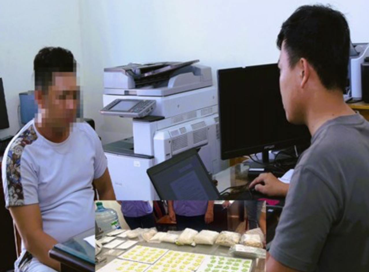 Đ&aacute;nh sập đường d&acirc;y ma t&uacute;y xuy&ecirc;n bi&ecirc;n giới, thu giữ s&uacute;ng v&agrave; lượng lớn chất cấm- Ảnh 1.