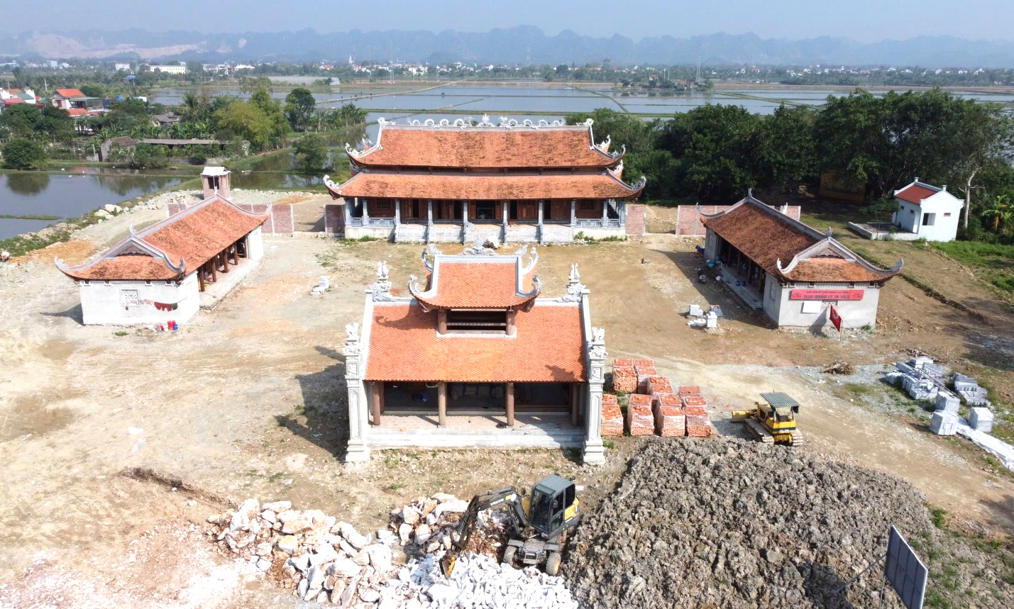 Thanh Hóa: Thiếu nguồn vật liệu, dự án tôn tạo khu căn cứ khởi nghĩa Ba Đình phải gia hạn- Ảnh 1.