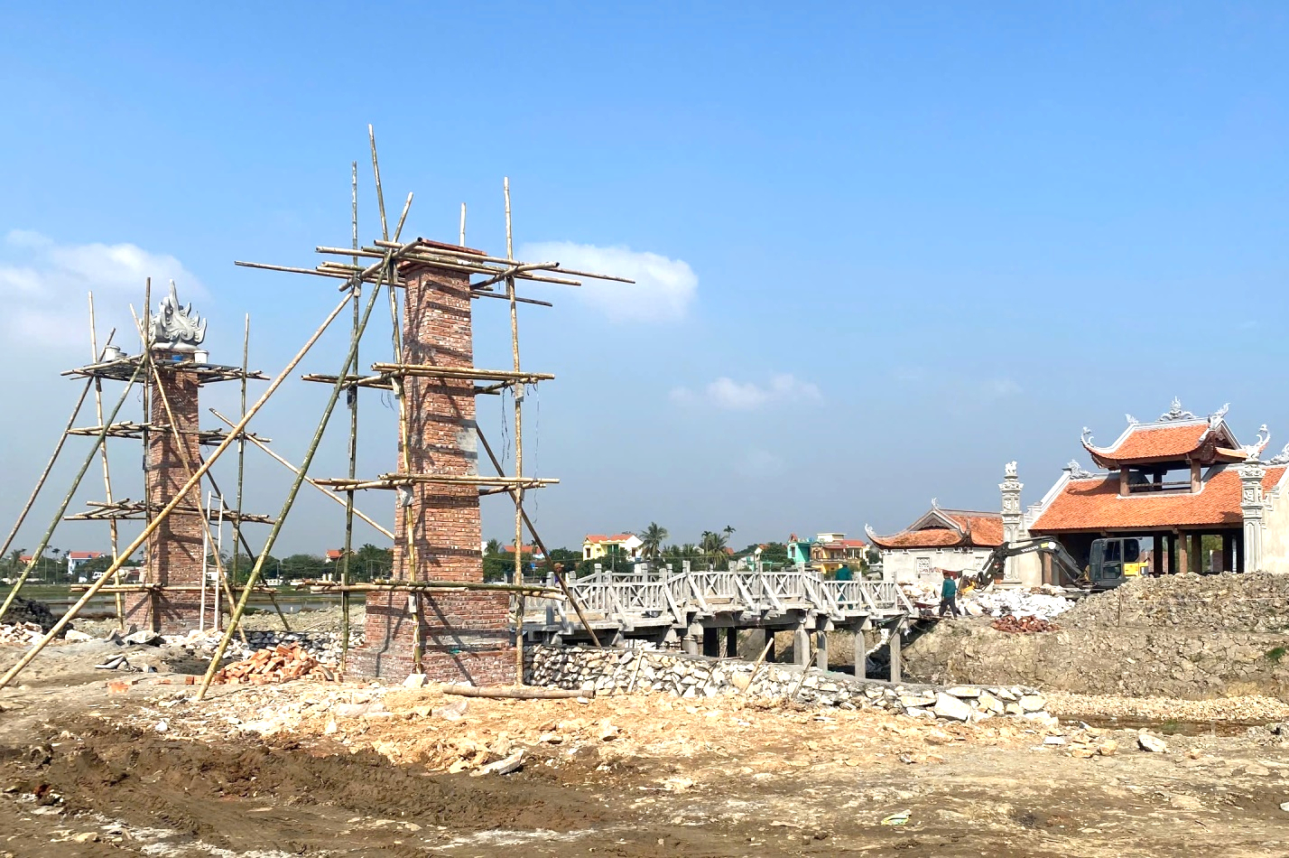 Thanh Hóa: Thiếu nguồn vật liệu, dự án tôn tạo khu căn cứ khởi nghĩa Ba Đình phải gia hạn- Ảnh 2.