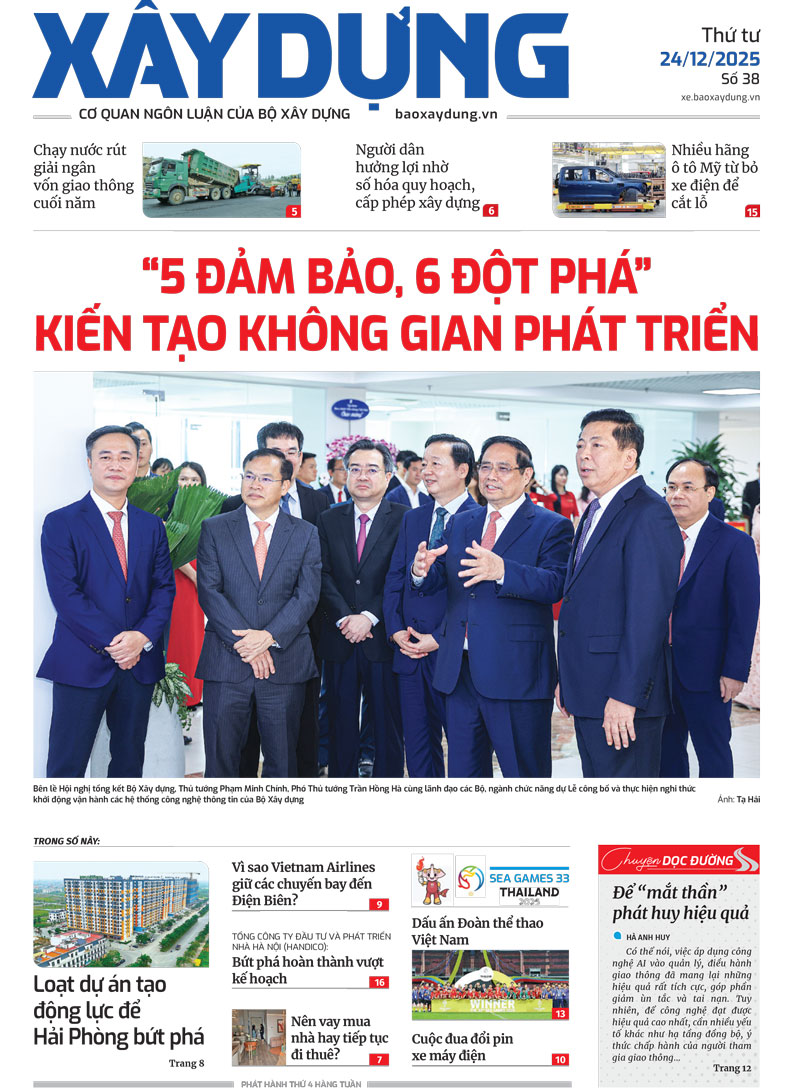 Tin mới nhất, hay nhất tr&ecirc;n B&aacute;o X&acirc;y dựng ng&agrave;y 24/12/2025- Ảnh 1.