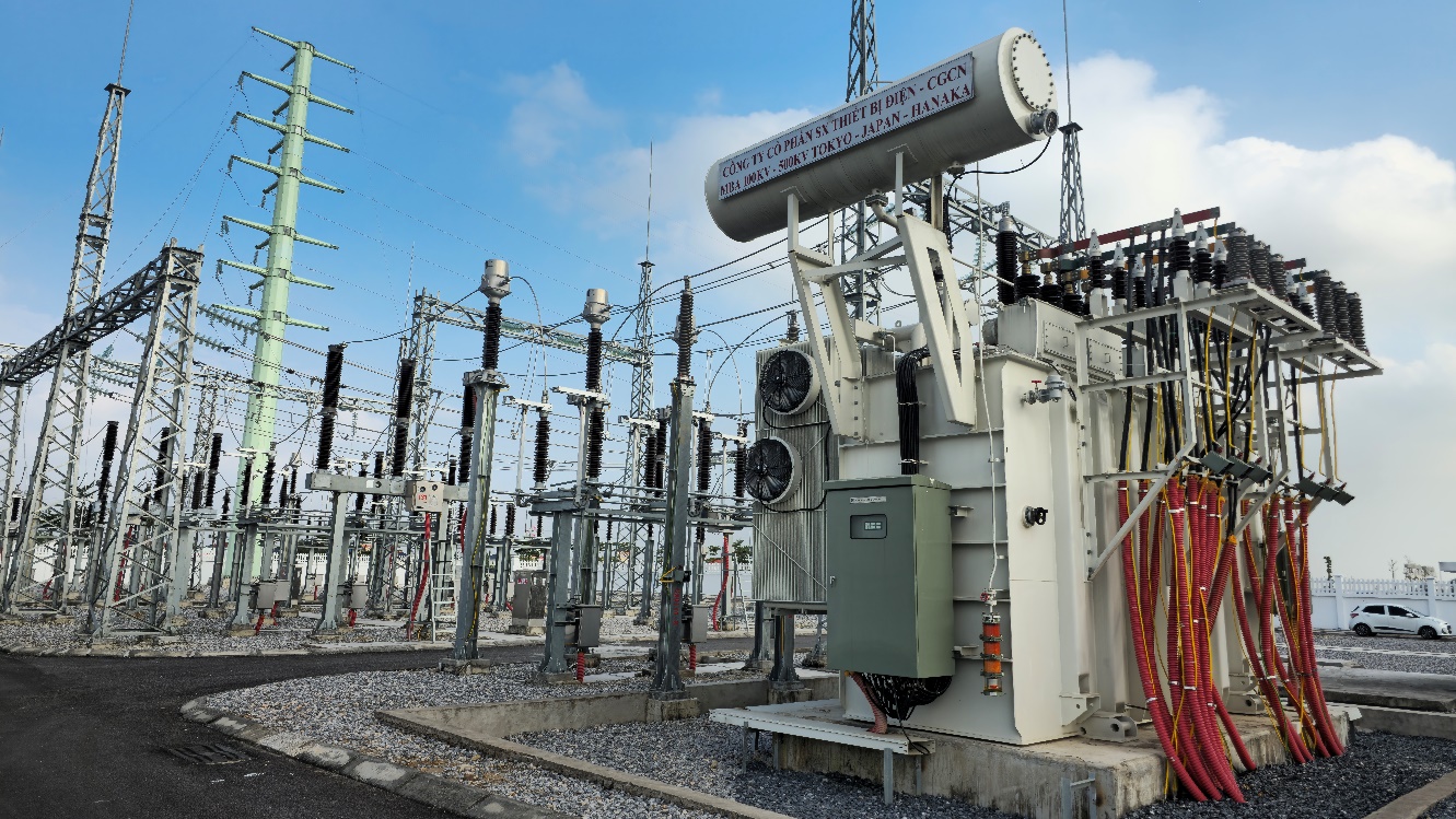 Đ&oacute;ng điện trạm biến &aacute;p 110kV Vạn Ninh, tăng hạ tầng điện cho KCN Gia B&igrave;nh- Ảnh 1.