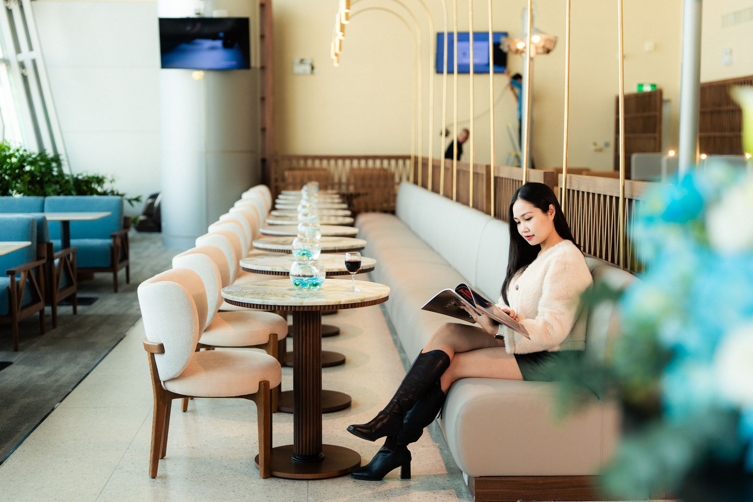 SASCO v&agrave; Airport Dimensions ra mắt Rose Business Lounge, chuẩn mực dịch vụ s&acirc;n bay- Ảnh 4.