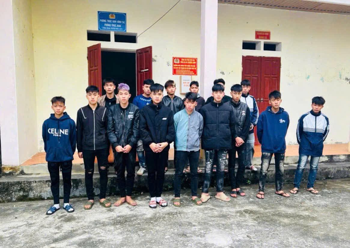 Phú Thọ: Khởi tố 20 đối tượng về hành vi gây rối trật tự công cộng- Ảnh 1.