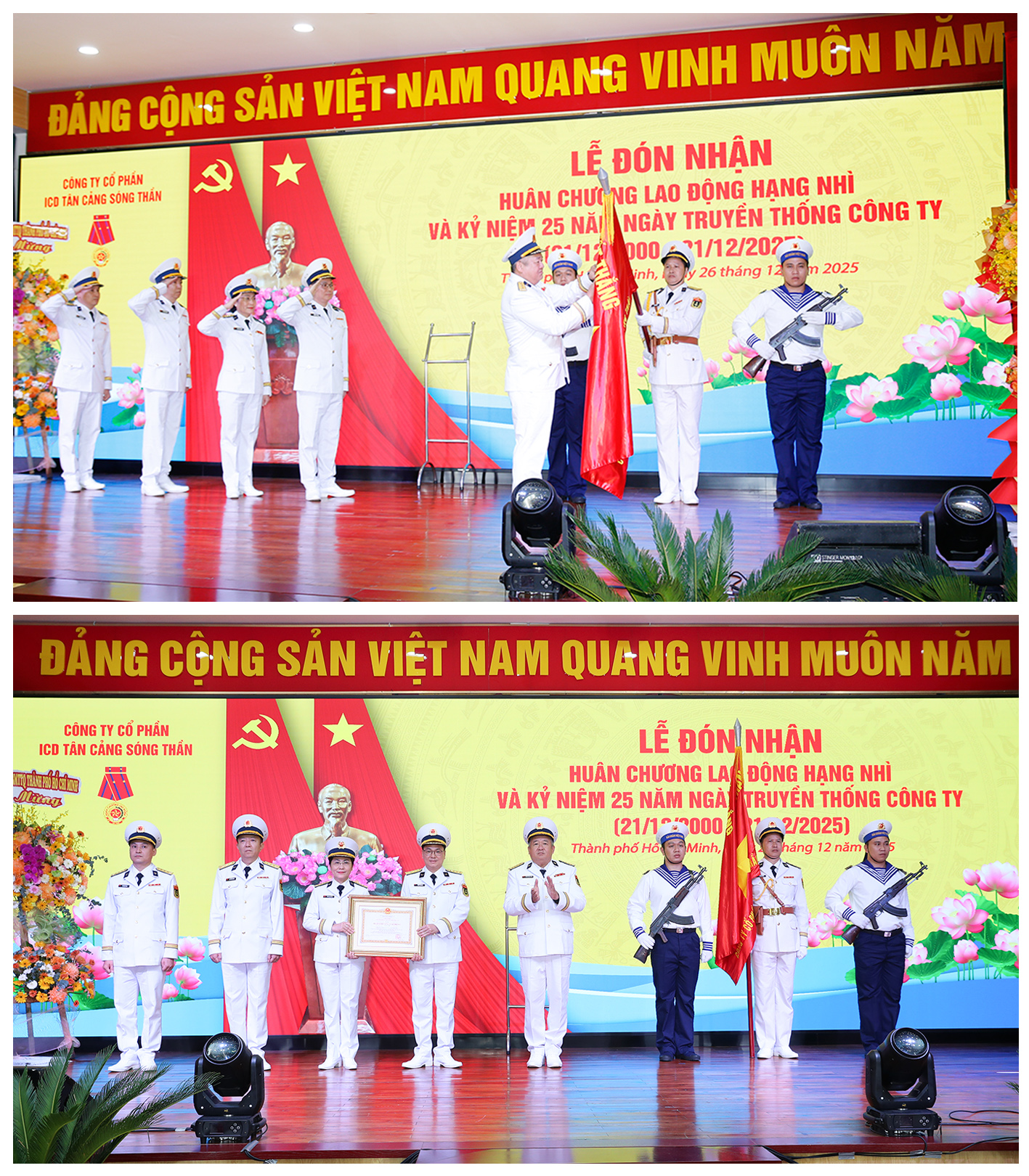 Cảng cạn T&acirc;n Cảng S&oacute;ng Thần đ&oacute;n nhận Hu&acirc;n chương Lao động hạng Nh&igrave;- Ảnh 4.