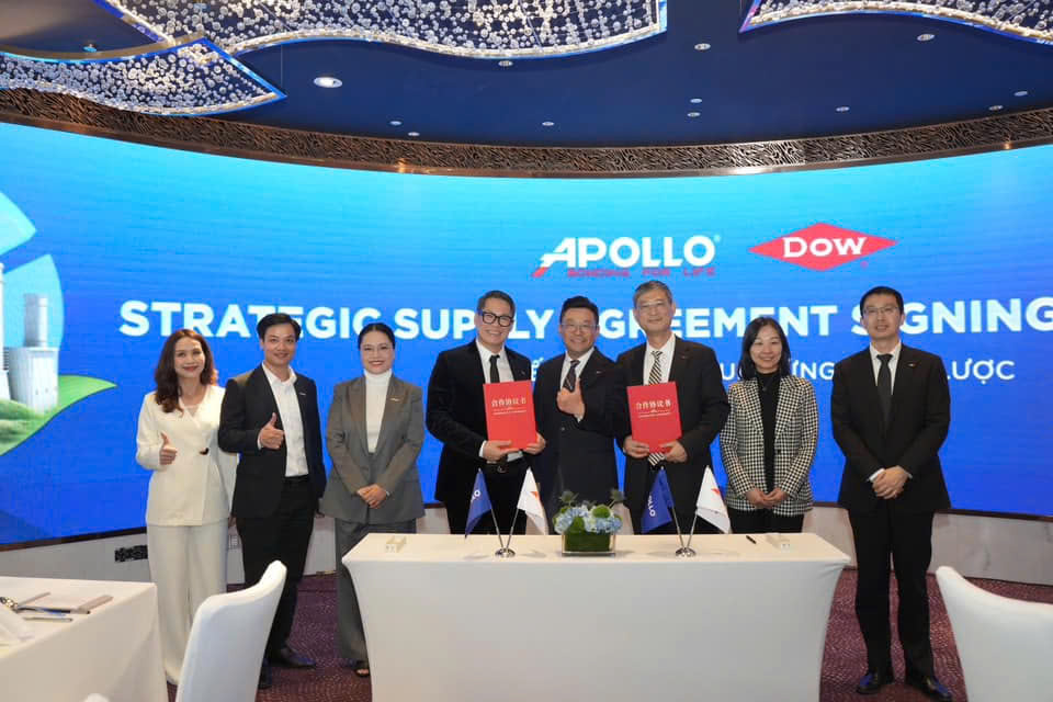 Tập đo&agrave;n Apollo & Dow Chemical k&yacute; kết Hợp t&aacute;c chiến lược n&acirc;ng chuẩn cạnh tranh quốc tế- Ảnh 1.