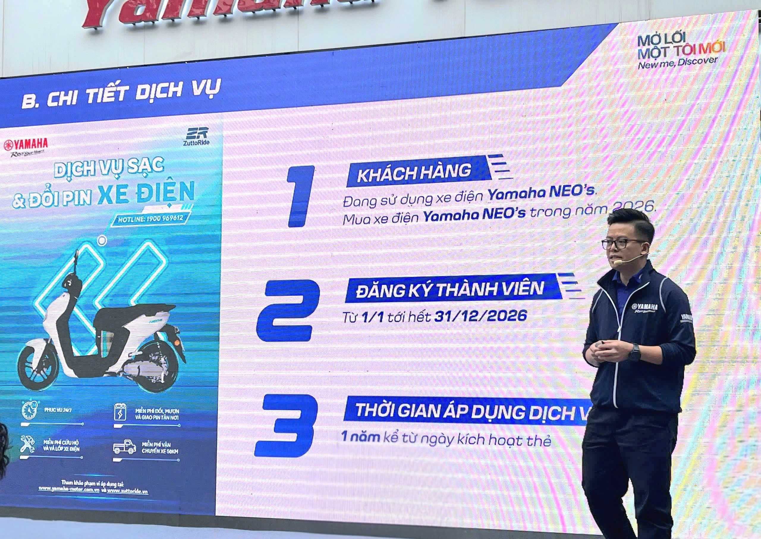 Người dùng xe máy điện Yamaha được đổi pin miễn phí- Ảnh 1.