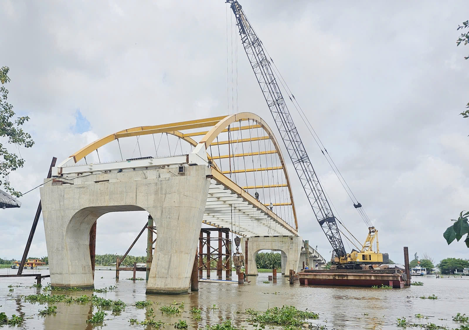 Vướng mặt bằng, vật liệu, đường Hồ Ch&iacute; Minh qua An  Giang, C&agrave; Mau lỡ hẹn về đ&iacute;ch- Ảnh 1.