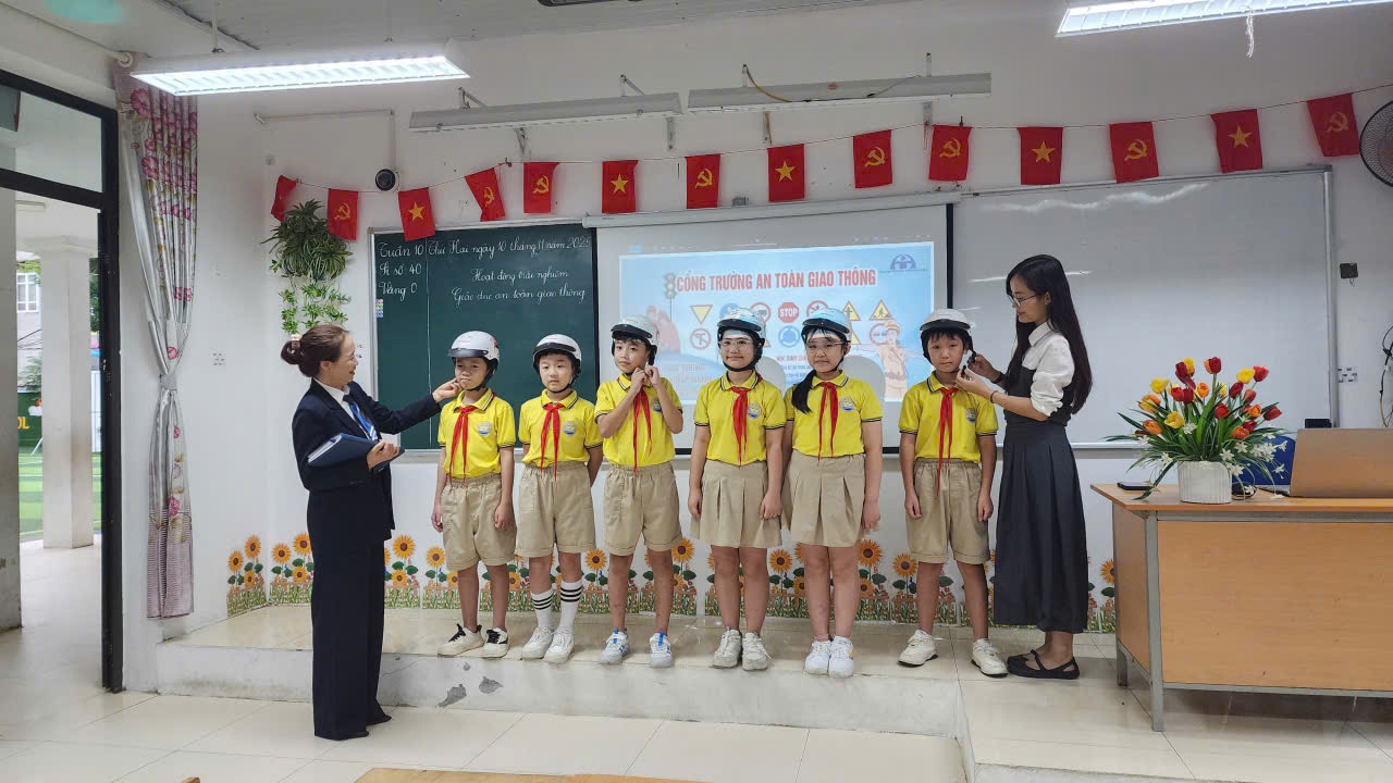 Ph&uacute; Thọ: Trường Tiểu học T&iacute;ch Sơn x&acirc;y dựng văn h&oacute;a giao th&ocirc;ng an to&agrave;n cho học sinh- Ảnh 1.