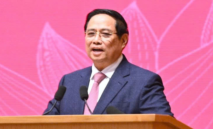 Thủ tướng: Cần n&acirc;ng tầm "sứ mệnh quốc tế", đ&oacute;ng g&oacute;p của Việt Nam cho h&ograve;a b&igrave;nh, ph&aacute;t triển- Ảnh 1.