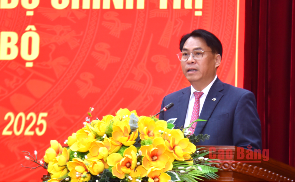 Phó Ban Tổ chức Trung ương Phan Thăng An làm Bí thư Tỉnh ủy Cao Bằng- Ảnh 2.