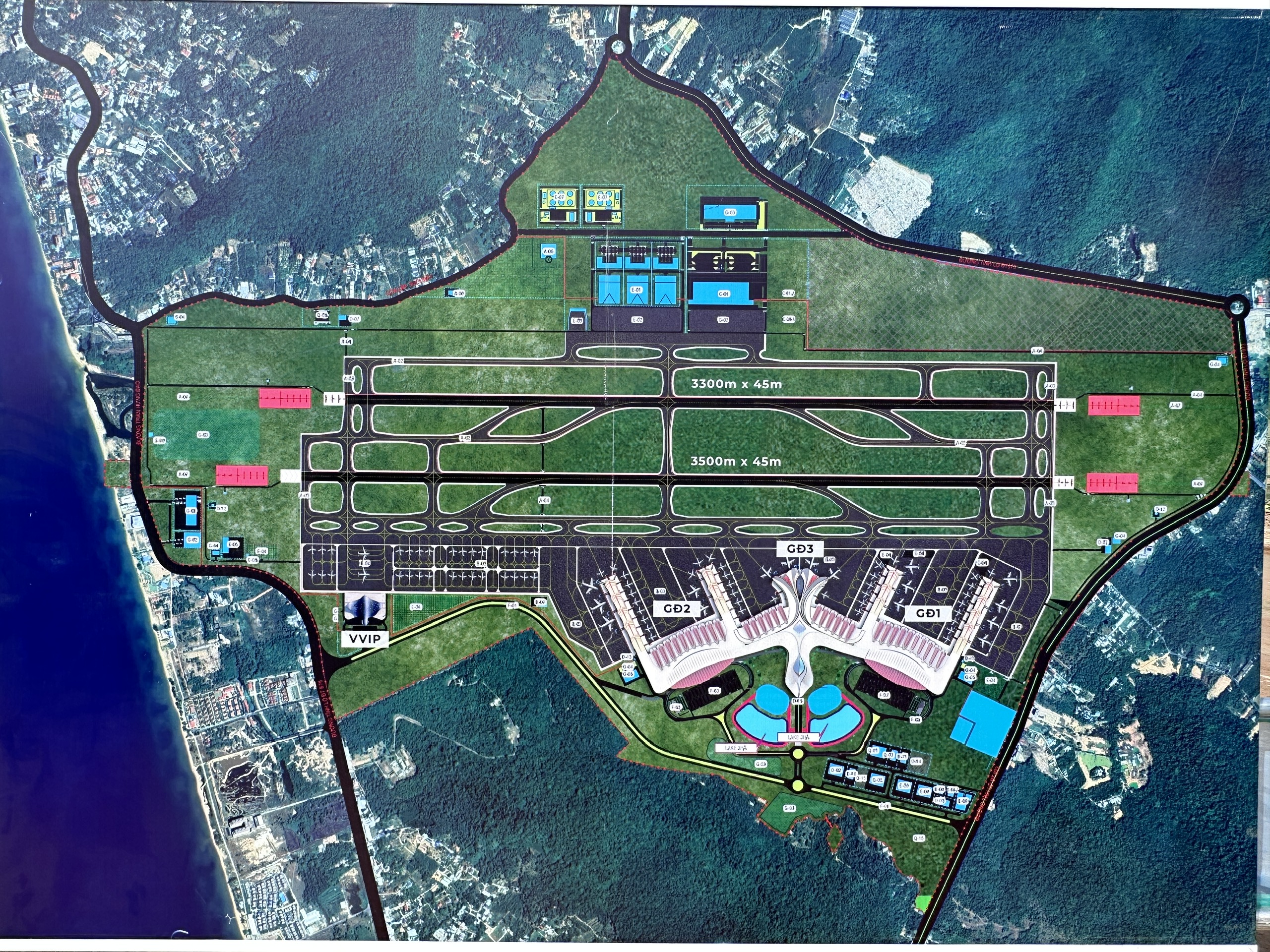 Mở rộng Sân bay Phú Quốc: Dự án 22.000 tỷ thay đổi diện mạo đảo ngọc- Ảnh 4. Mở rộng Sân bay Phú Quốc: Dự án 22.000 tỷ thay đổi diện mạo đảo ngọc- Ảnh 4.