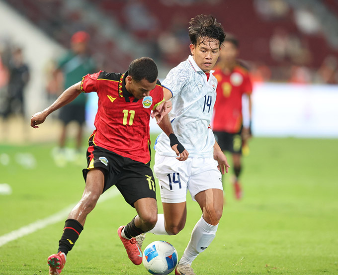 U22 Thái Lan thắng đậm Timor Leste ở trận ra quân SEA Games 33- Ảnh 1.