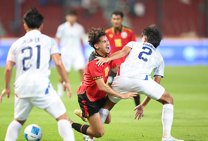 U22 Thái Lan thắng đậm Timor Leste ở trận ra quân SEA Games 33- Ảnh 2.
