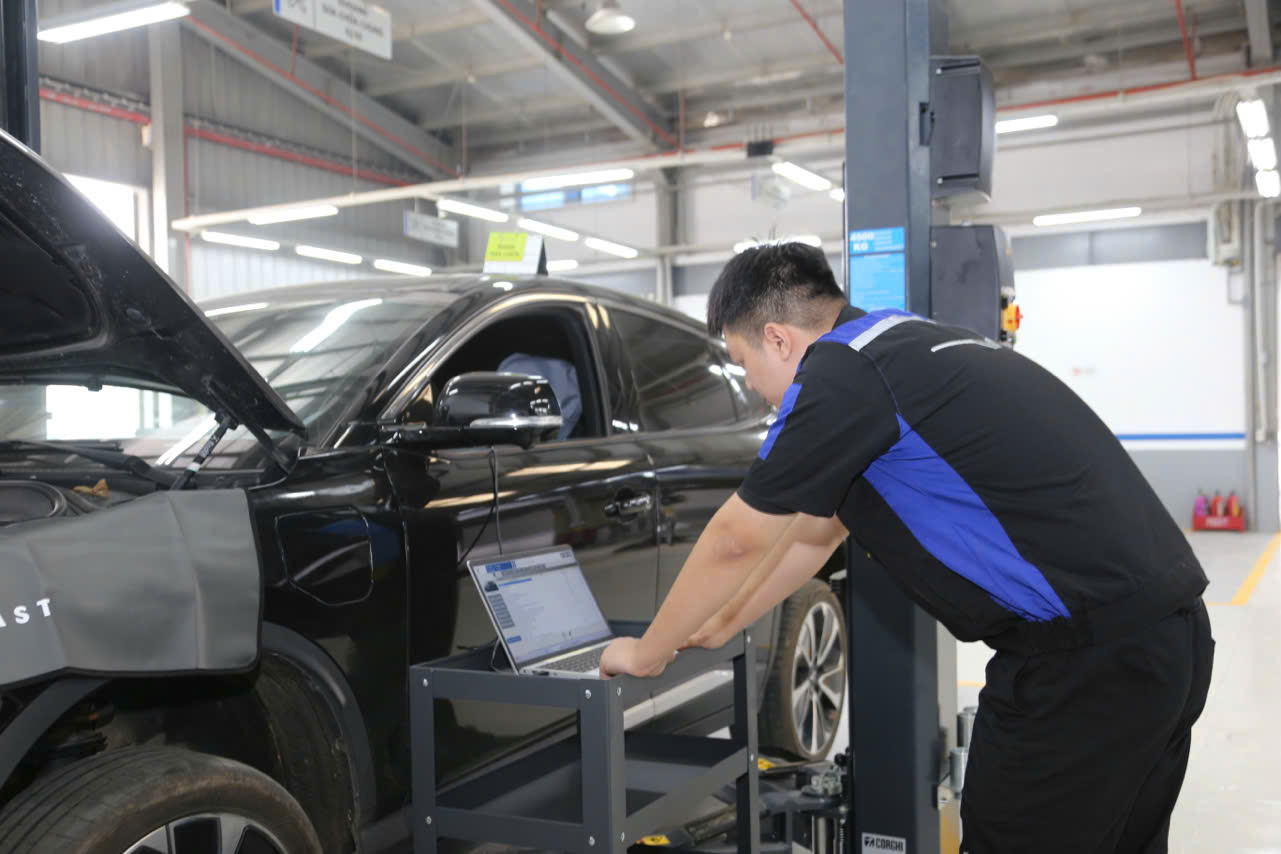 Transerco khai trương xưởng dịch vụ Vinfast GSC Trần Vỹ- Ảnh 4.