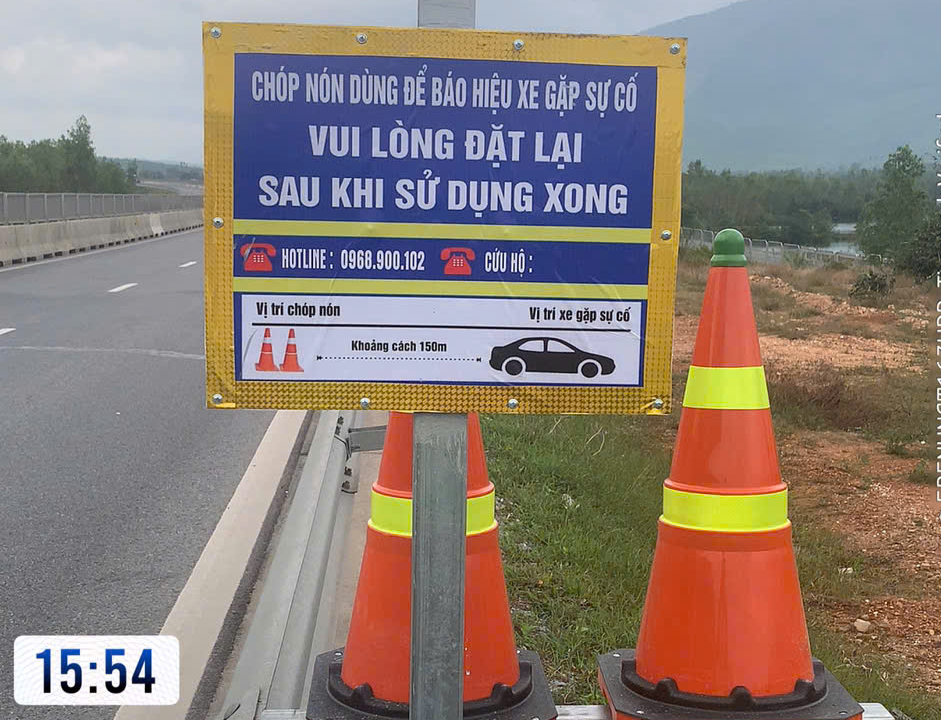 H&agrave;ng loạt thiết bị cảnh b&aacute;o nguy hiểm tr&ecirc;n cao tốc bị mất cắp- Ảnh 3.