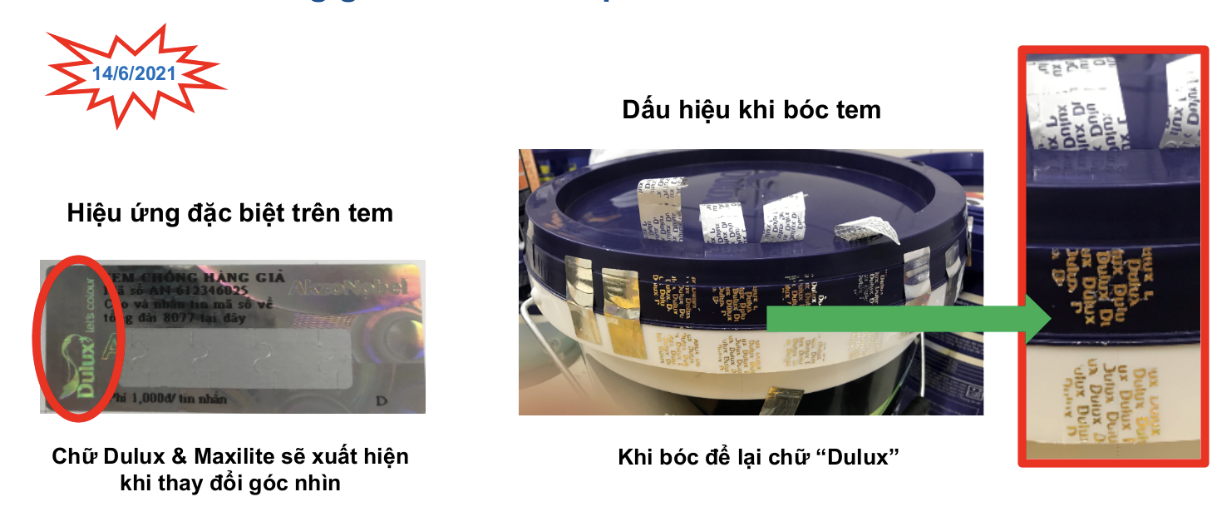 AkzoNobel tăng cường chống sơn giả với thương hiệu Dulux và Maxilite- Ảnh 1. AkzoNobel tăng cường chống sơn giả với thương hiệu Dulux và Maxilite- Ảnh 1.