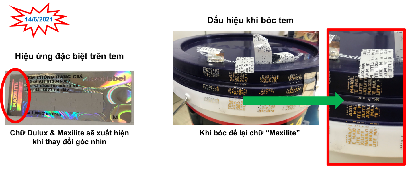 AkzoNobel tăng cường chống sơn giả với thương hiệu Dulux và Maxilite- Ảnh 2. AkzoNobel tăng cường chống sơn giả với thương hiệu Dulux và Maxilite- Ảnh 2.