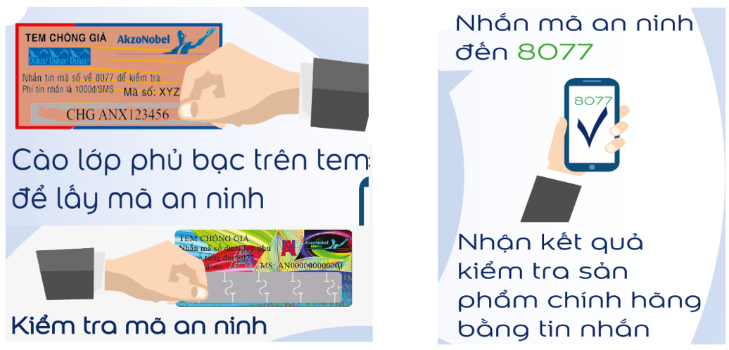 AkzoNobel tăng cường chống sơn giả với thương hiệu Dulux và Maxilite- Ảnh 4. AkzoNobel tăng cường chống sơn giả với thương hiệu Dulux và Maxilite- Ảnh 4.