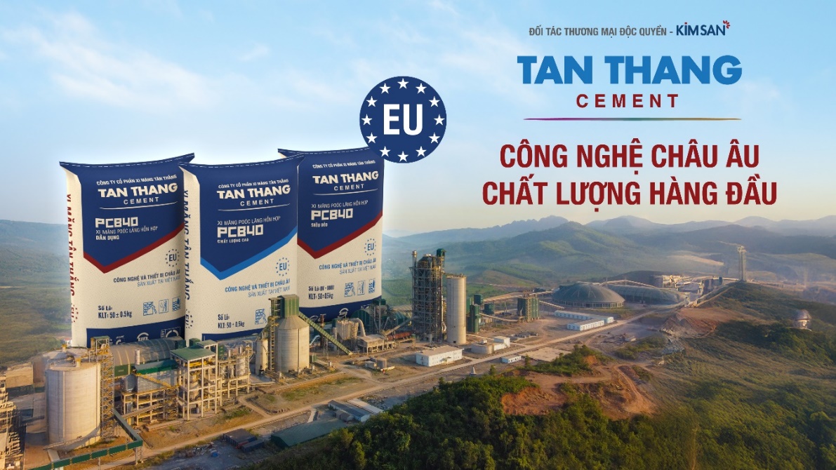 Xi măng T&acirc;n Thắng: C&ocirc;ng nghệ ch&acirc;u &Acirc;u - Chất lượng h&agrave;ng đầu- Ảnh 1.