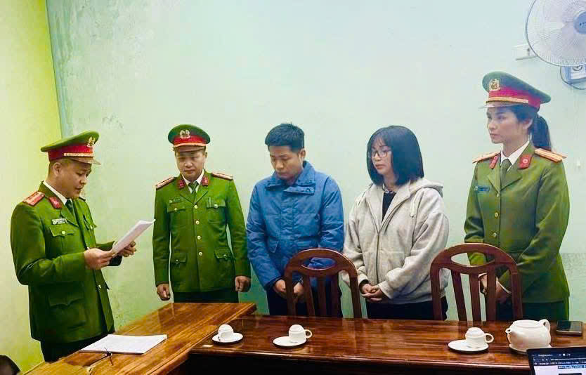 Tuy&ecirc;n Quang: Khởi tố 2 đối tượng cung cấp c&aacute;c đường link, trang web giả mạo c&aacute;c ng&acirc;n h&agrave;ng- Ảnh 1.