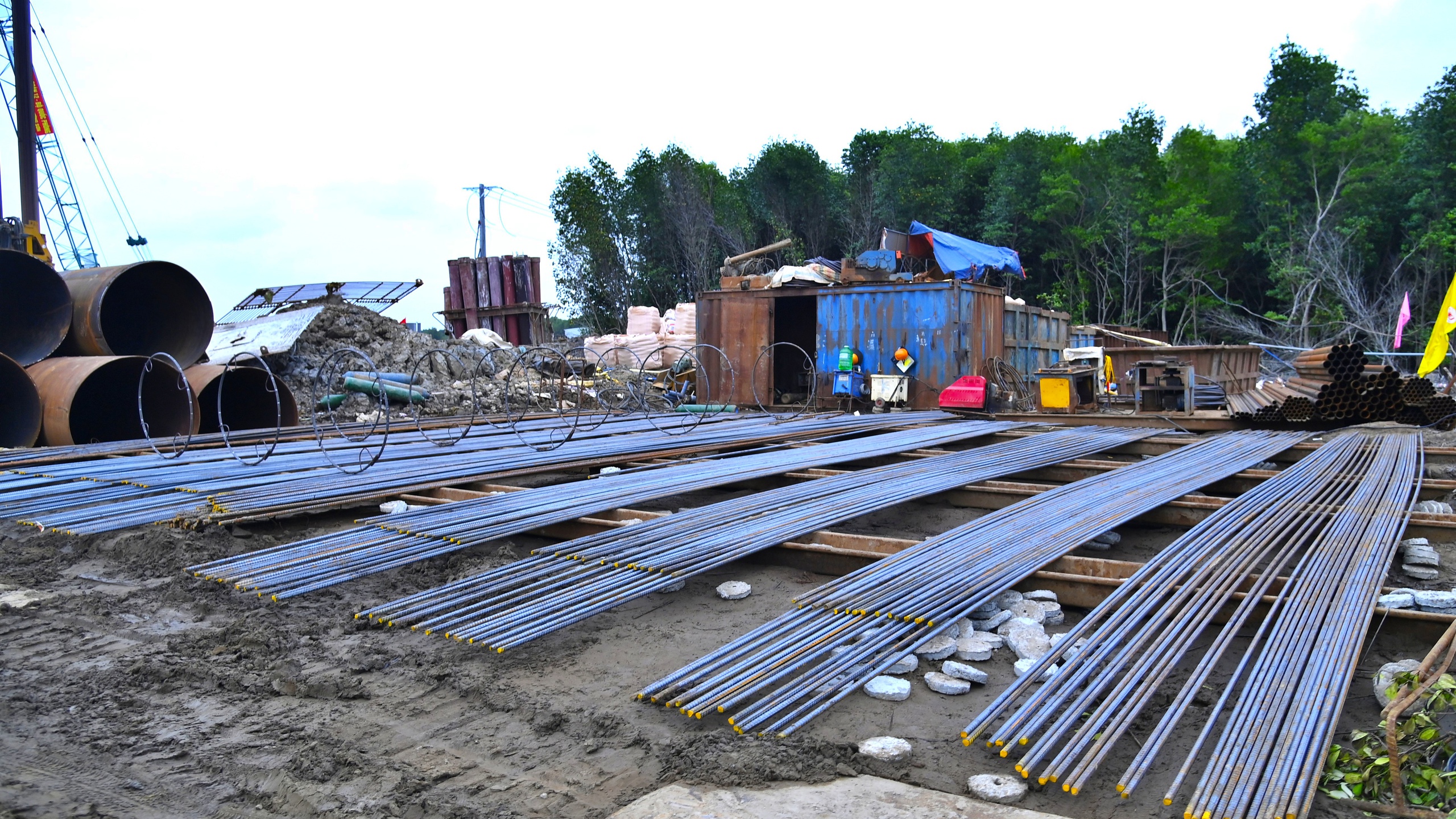 Hối hả thi c&ocirc;ng cao tốc C&agrave; Mau - Đất Mũi xuy&ecirc;n Tết- Ảnh 7.