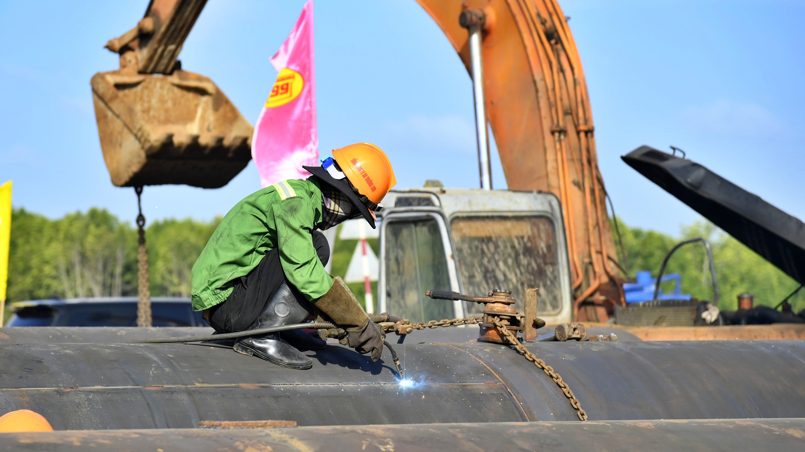 Hối hả thi c&ocirc;ng cao tốc C&agrave; Mau - Đất Mũi xuy&ecirc;n Tết- Ảnh 6.