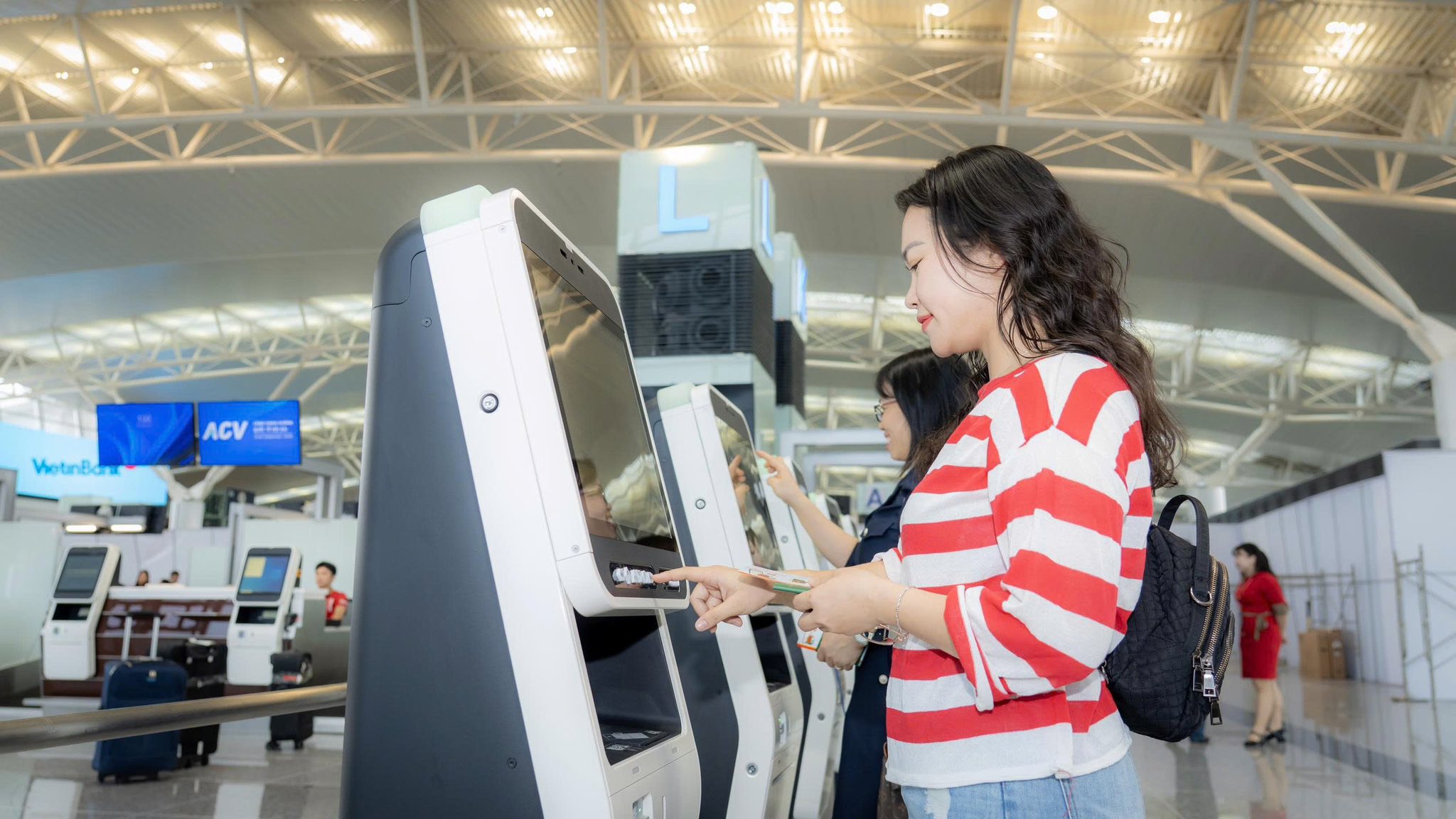 Thử nghiệm khai thác với các chuyến bay giả định tại khu vực mở rộng nhà ga T2 Nội Bài- Ảnh 4.