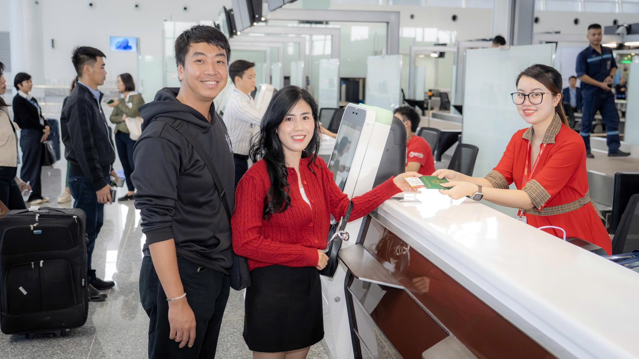 Thử nghiệm khai thác với các chuyến bay giả định tại khu vực mở rộng nhà ga T2 Nội Bài- Ảnh 3.