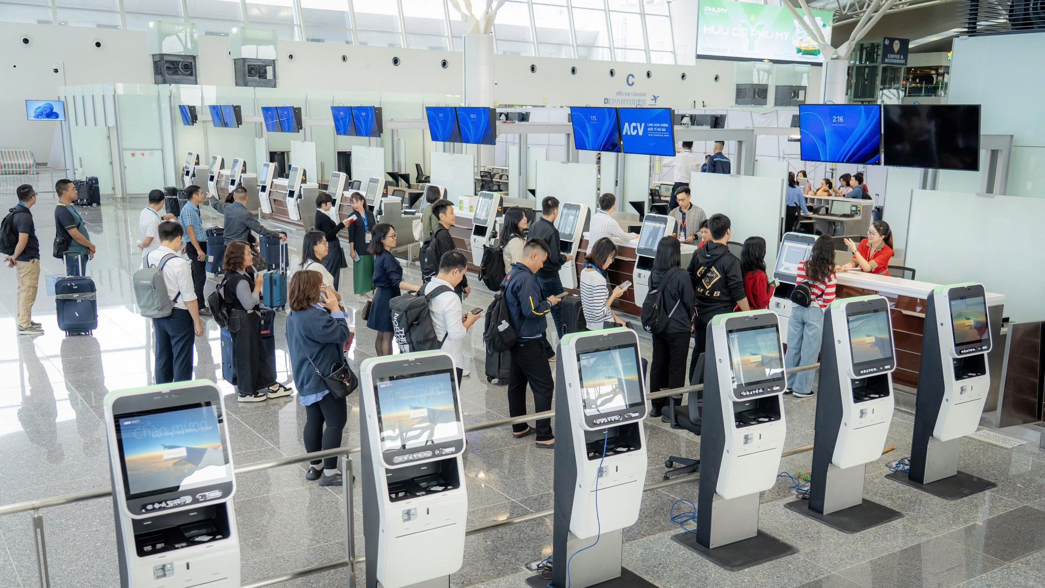 Thử nghiệm khai thác với các chuyến bay giả định tại khu vực mở rộng nhà ga T2 Nội Bài- Ảnh 1.