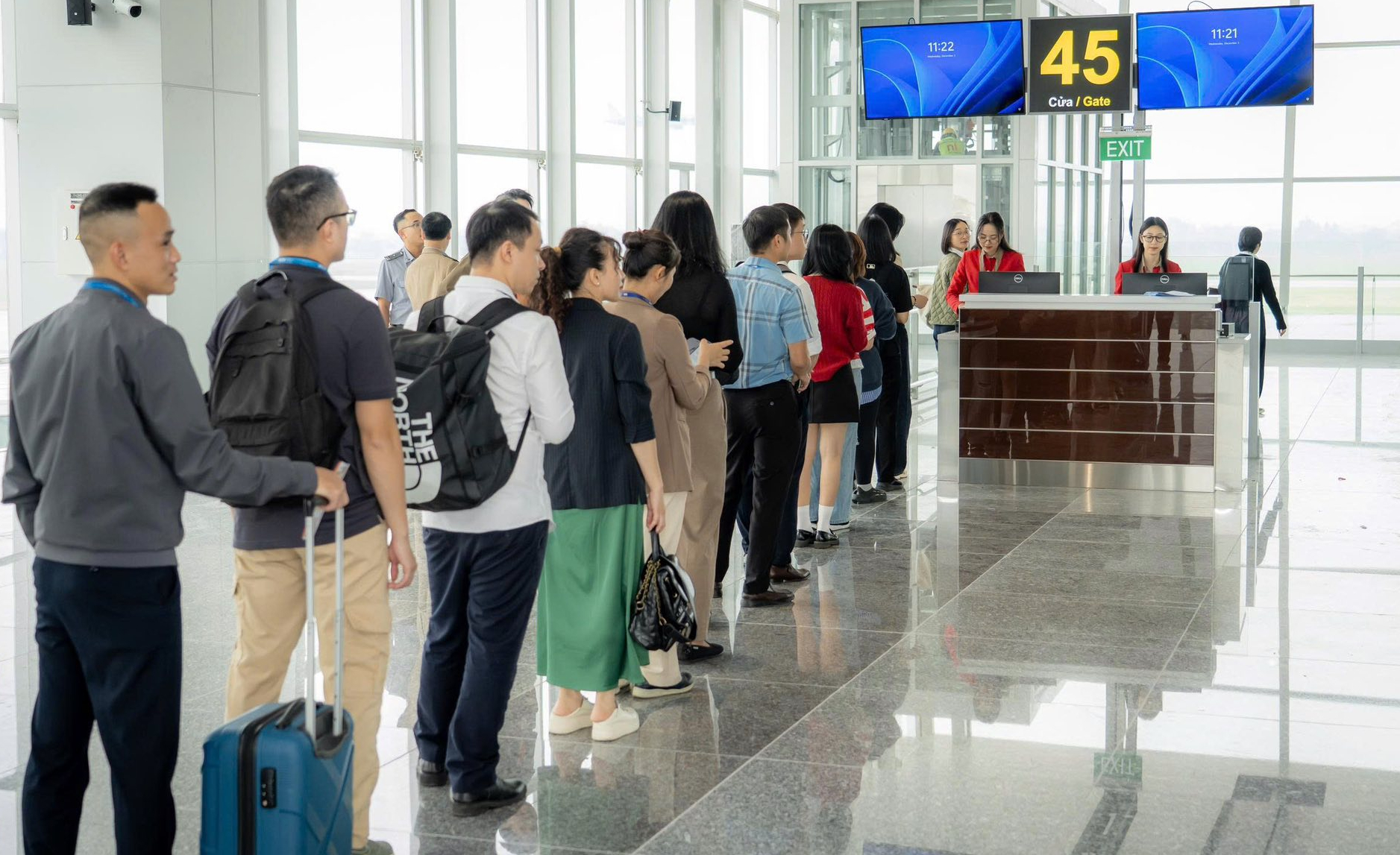 Thử nghiệm khai thác với các chuyến bay giả định tại khu vực mở rộng nhà ga T2 Nội Bài- Ảnh 9.