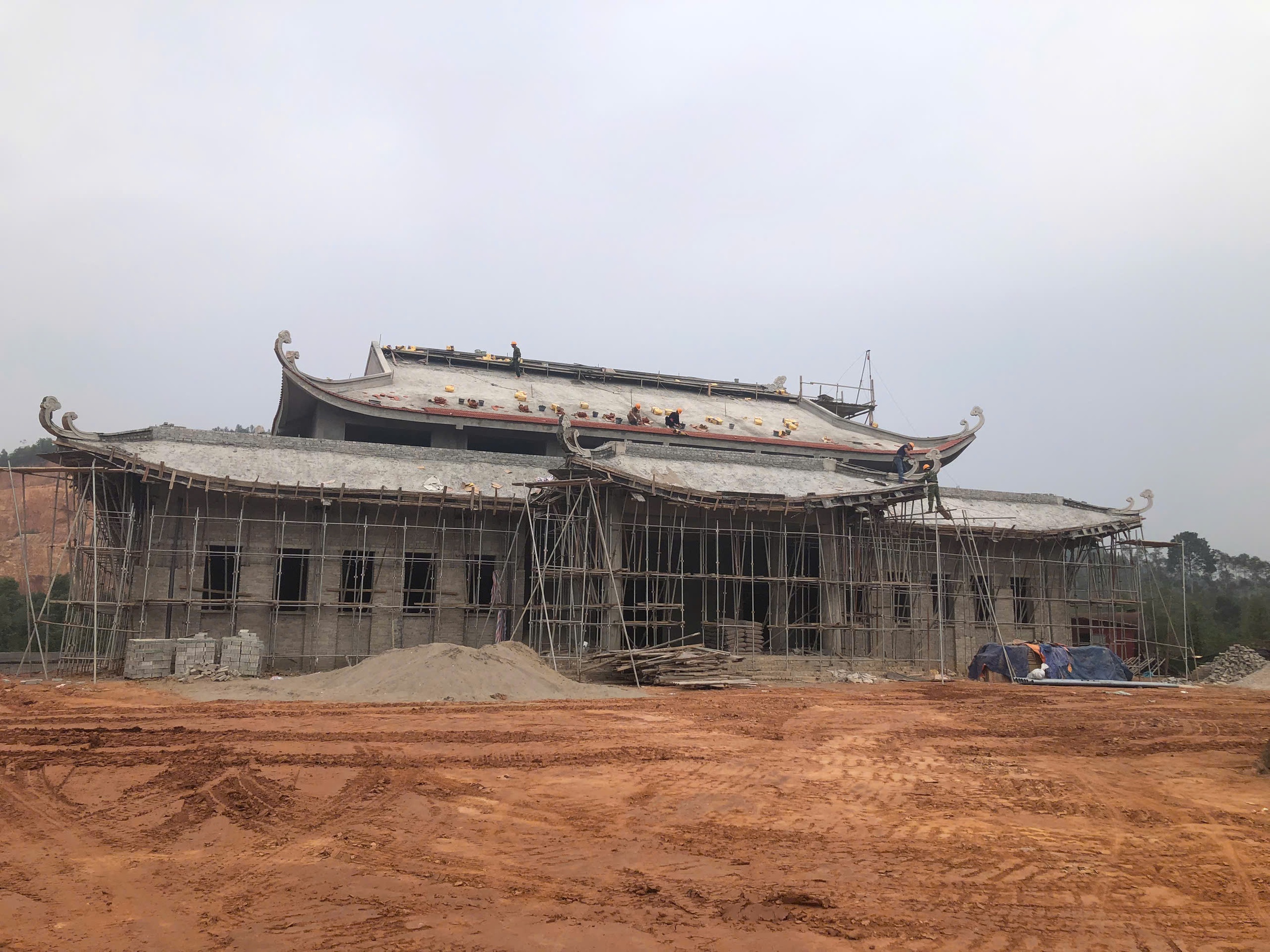 Phú Thọ: Xã Thái Hòa tập trung GPMB, thi công dự án Nghĩa trang Nhân dân Lập Thạch- Ảnh 2.