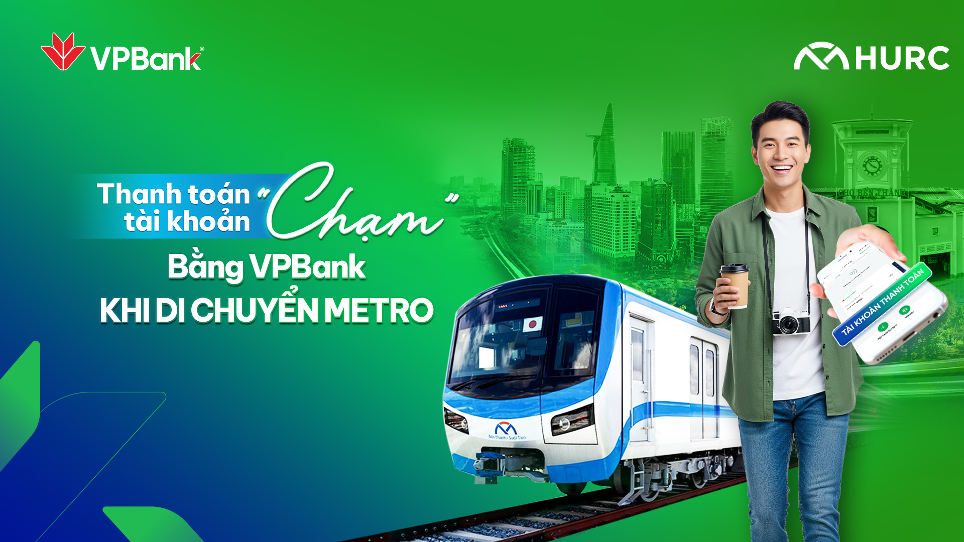 Thanh toán Metro chỉ bằng một chạm điện thoại với tài khoản VPBank- Ảnh 1. Thanh toán Metro chỉ bằng một chạm điện thoại với tài khoản VPBank- Ảnh 1.