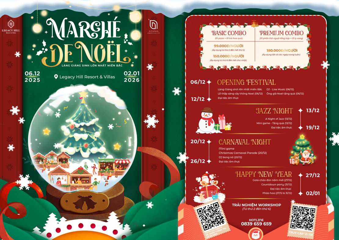 Marché de Noël Legacy Hill trở lại với concept độc đáo “Christmas in the Highland”- Ảnh 2. Marché de Noël Legacy Hill trở lại với concept độc đáo “Christmas in the Highland”- Ảnh 2.