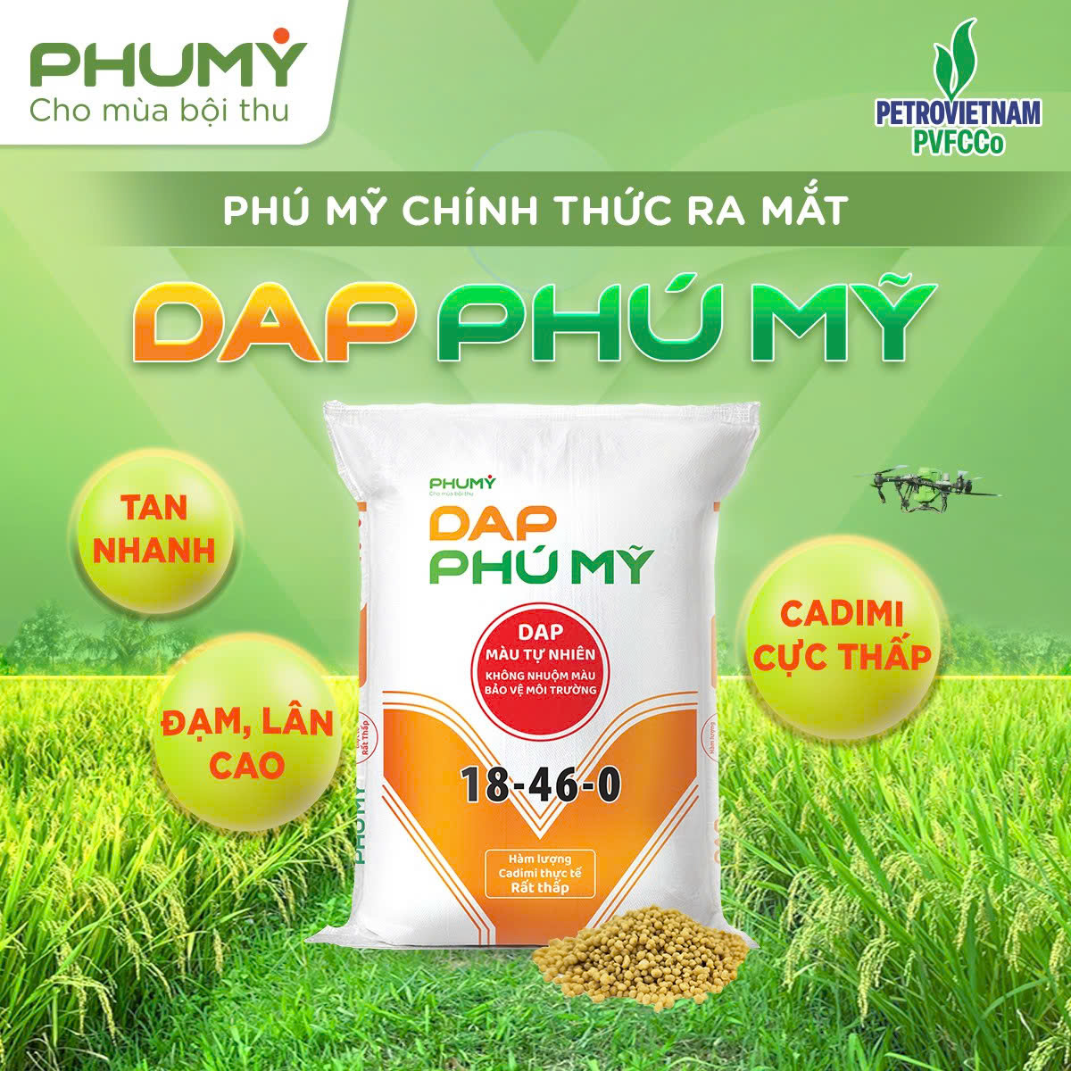 PVFCCo - Phú Mỹ ra mắt DAP Phú Mỹ: Cung ứng nguồn phân bón chất lượng cao cho thị trường - Ảnh 2. PVFCCo - Phú Mỹ ra mắt DAP Phú Mỹ: Cung ứng nguồn phân bón chất lượng cao cho thị trường - Ảnh 2.