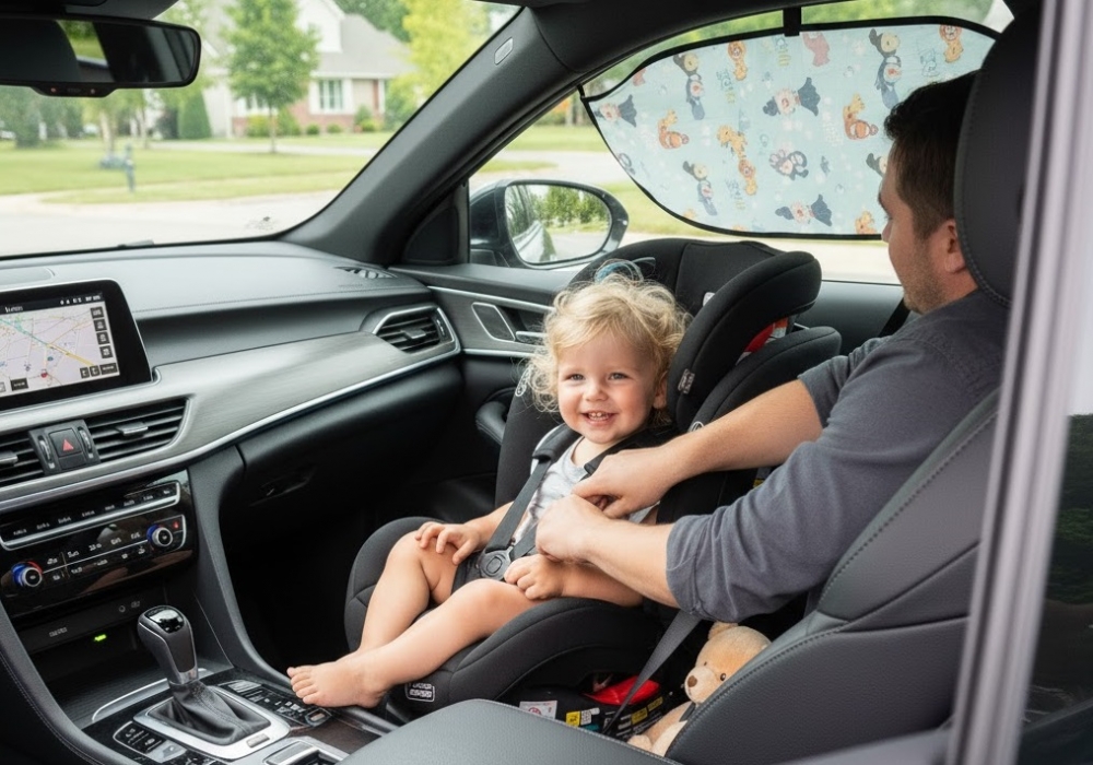 Từ 1/1/2026, chở trẻ em trên ô tô cần lưu ý gì? - Ảnh 1. Từ 1/1/2026, chở trẻ em trên ô tô cần lưu ý gì? - Ảnh 1.