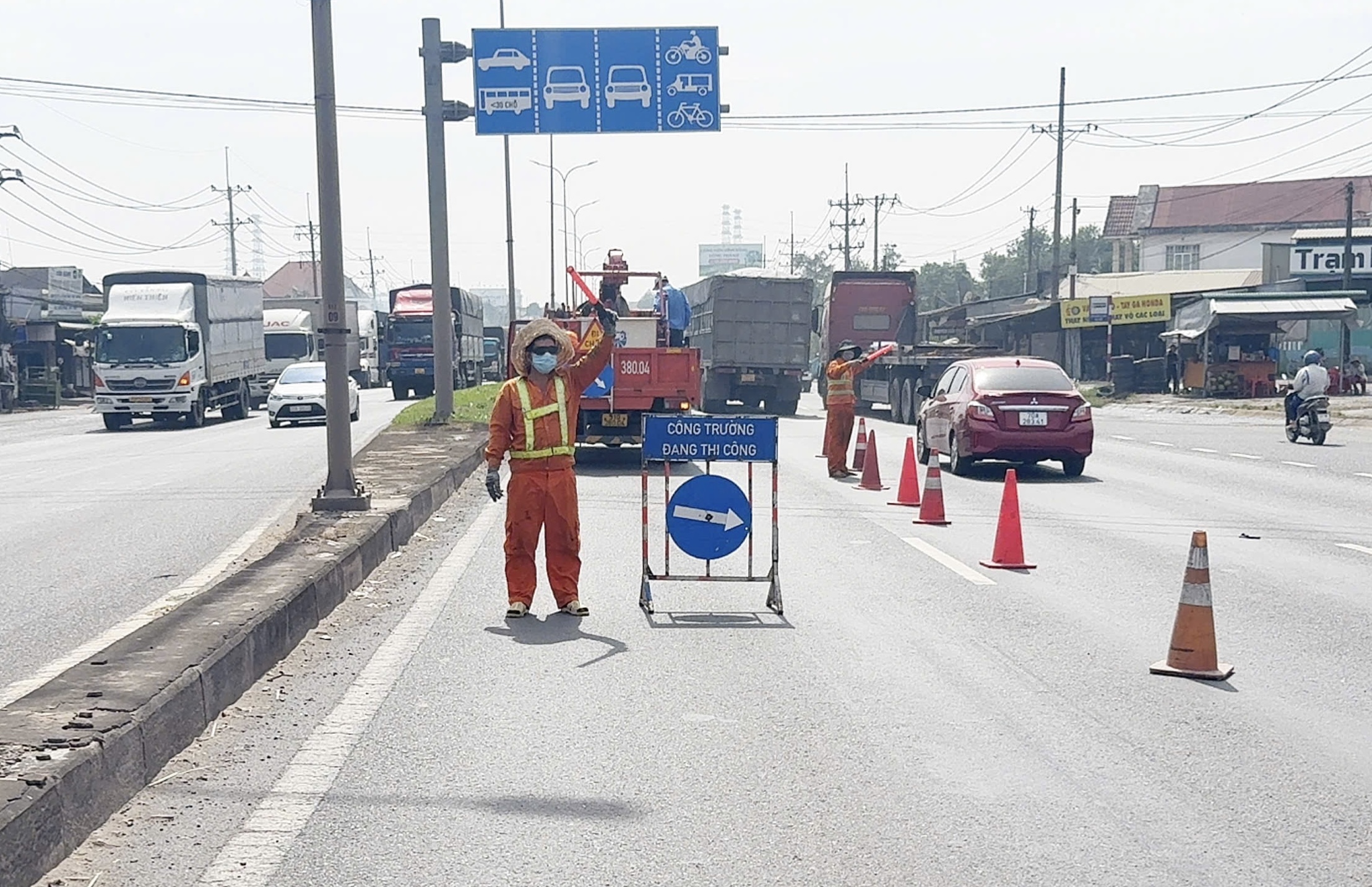 Quốc lộ 51 phân làn lại, giảm xung đột giao thông rõ rệt- Ảnh 2.