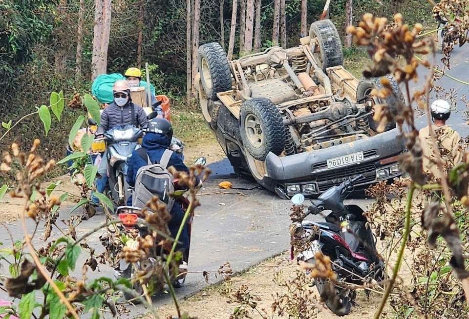 Gia Lai: Tài xế ô tô nồng độ cồn kịch khung gây TNGT khiến người phụ nữ tử vong- Ảnh 1.