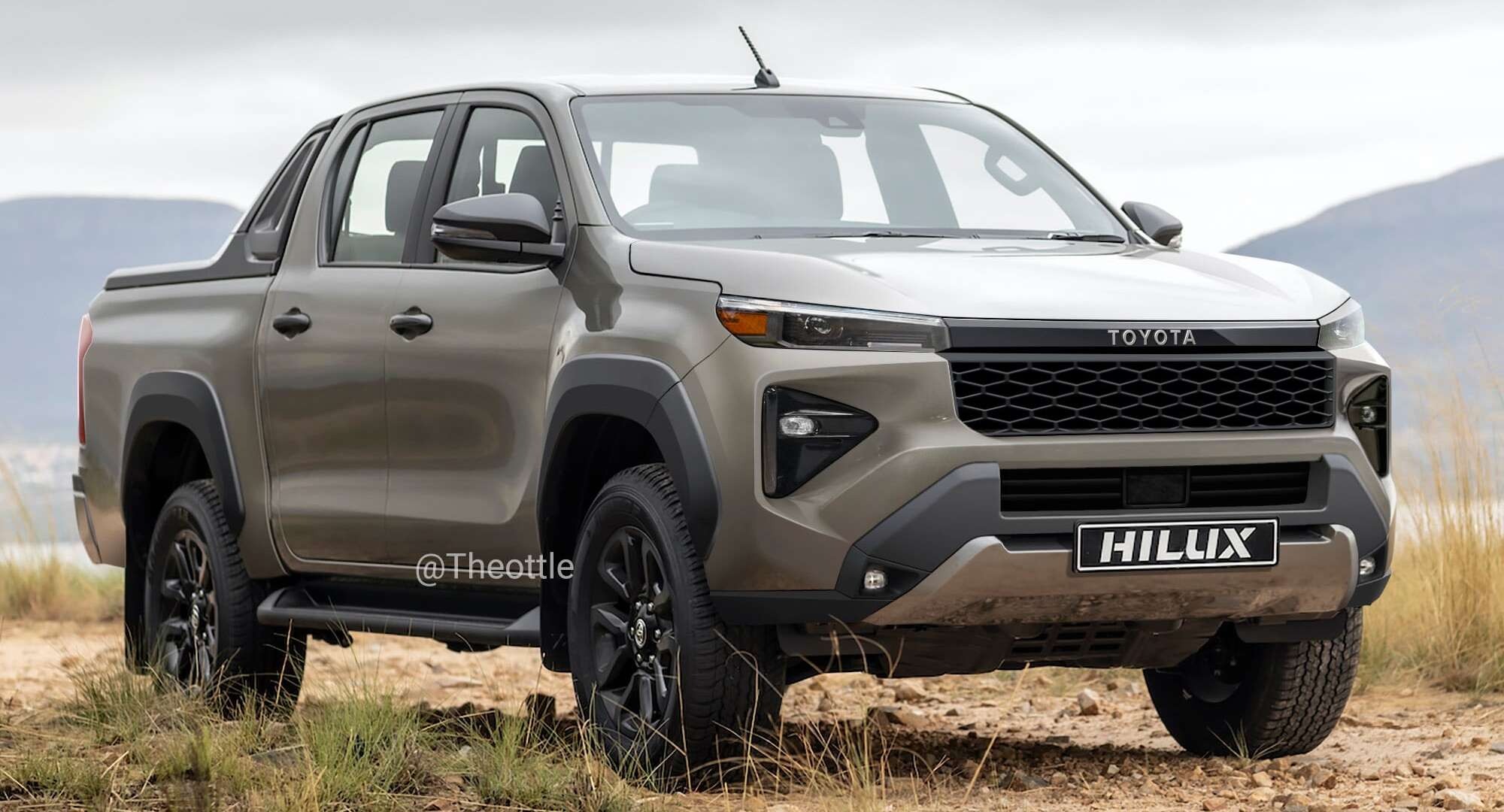 Toyota Hilux hoàn toàn mới lộ diện thiết kế- Ảnh 1.