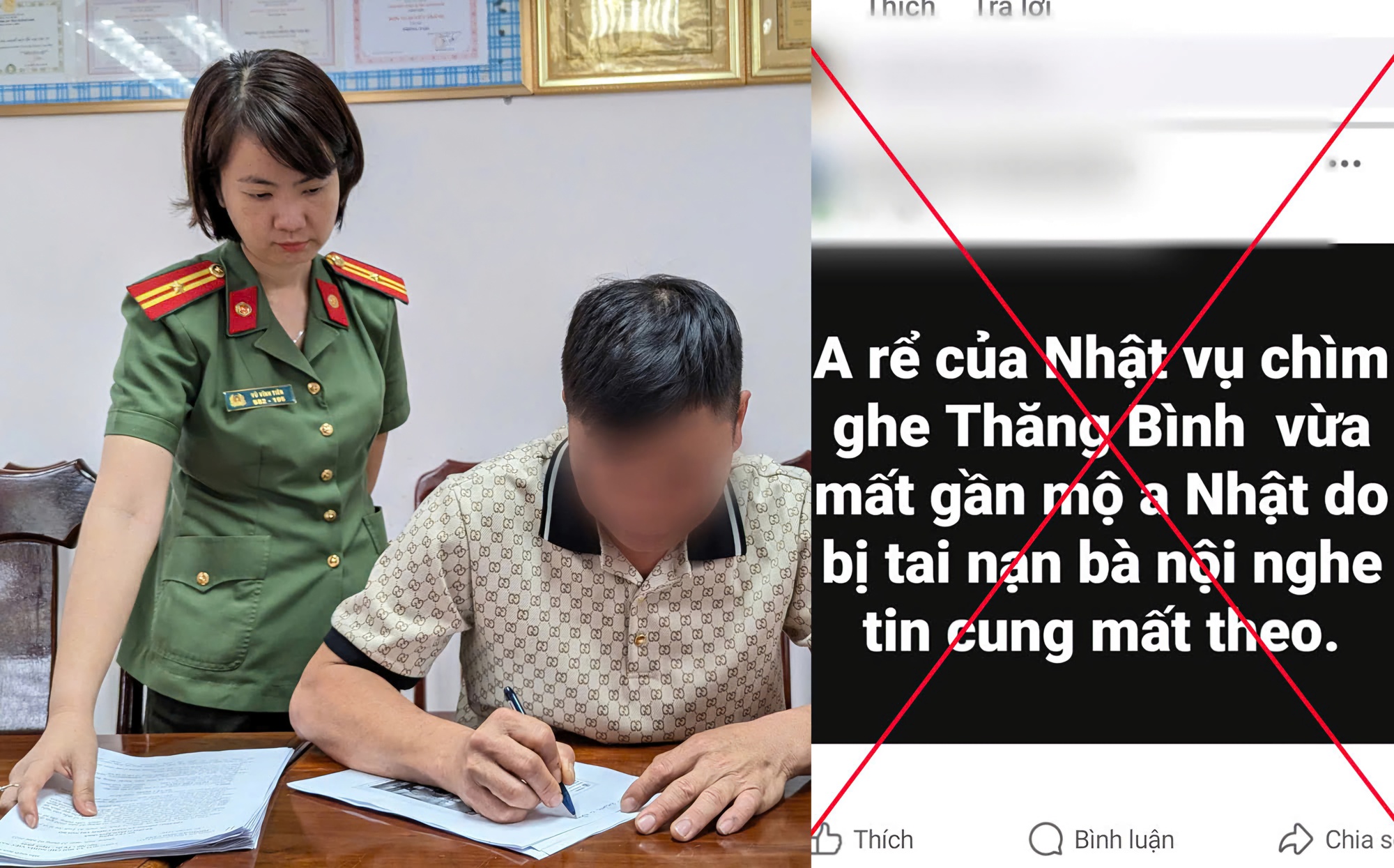 Bị phạt 7,5 triệu đồng vì bịa đặt chuyện về gia đình vận động viên đua thuyền chết đuối- Ảnh 1.